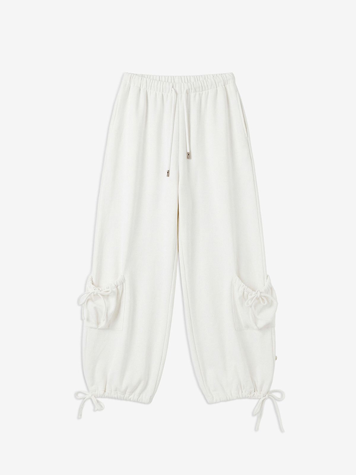 루펀(LOOFUN) Cargo Sweat Pants / 카고 스웨트 팬츠 [White]