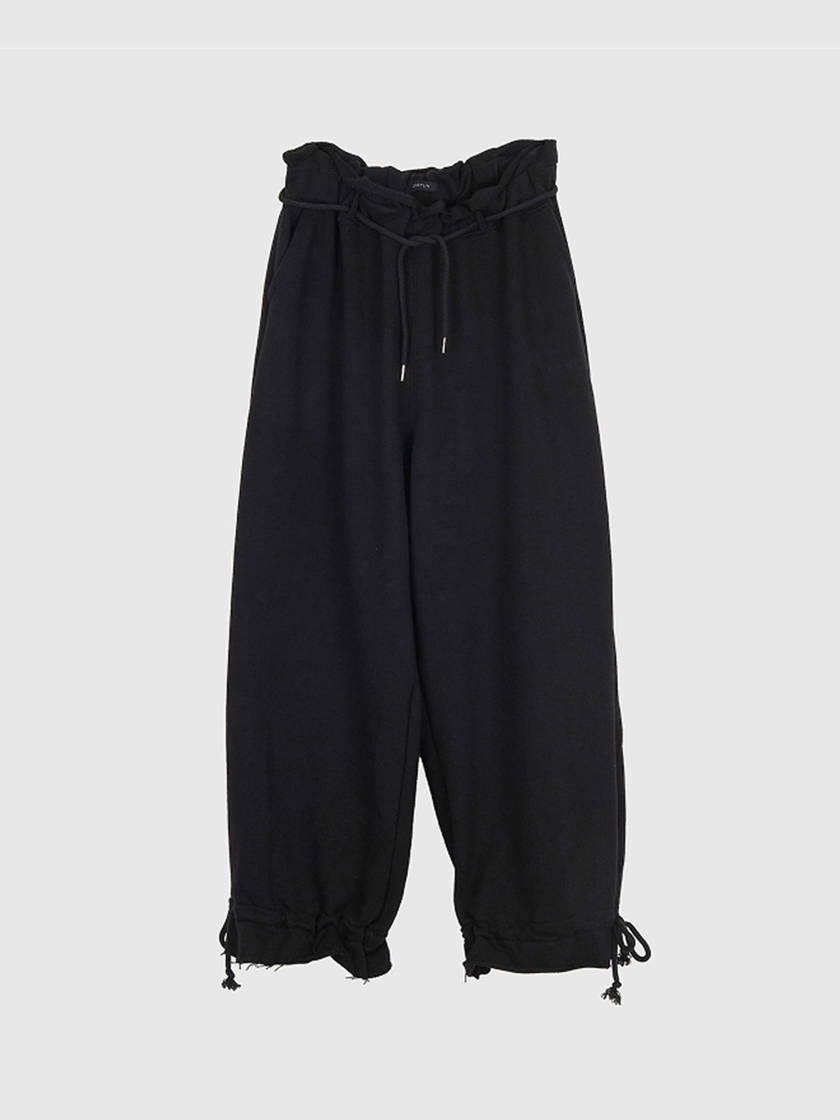 루펀(LOOFUN) Cutting Sweat Pants / 컷팅 스웨트 팬츠 [Black]