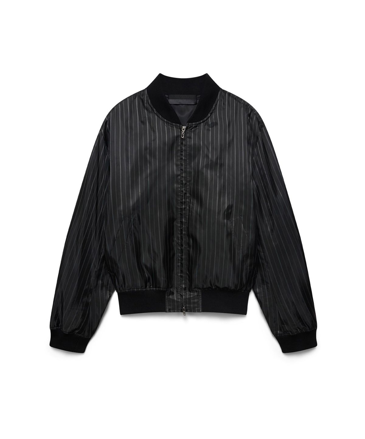 51퍼센트(51PERCENT) Stripe blouson - black