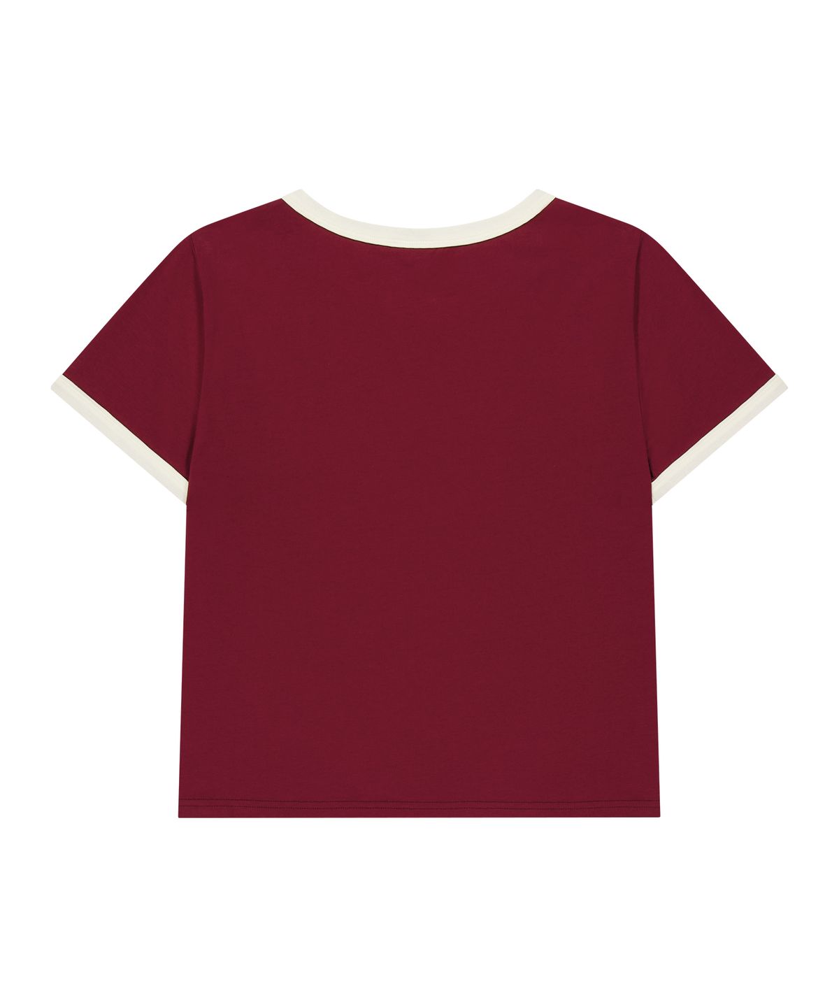 엘엠알(LMR) 캐리커처 샹뇽이 링거 티셔츠 BURGUNDY