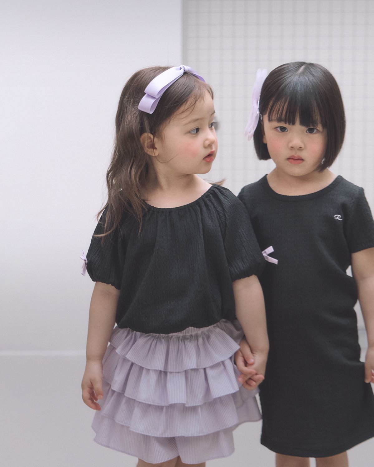 로아앤제인(ROANJANE) (시어서커)아츄 블라우스+블루베리 스커트 팬츠 SET