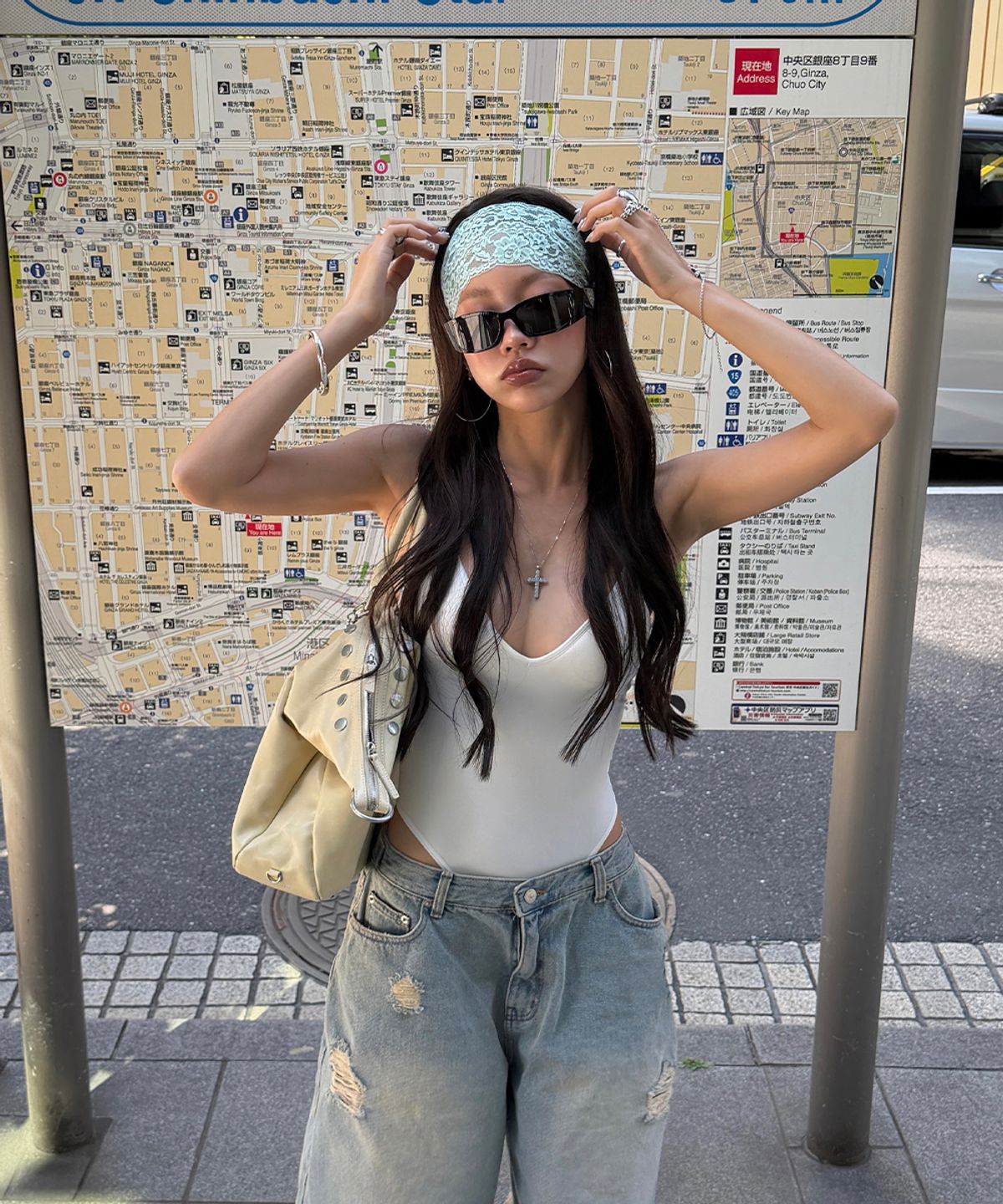 프로젝트 웨이브(PROJECT WAVE) Lace Hairband - 6 color