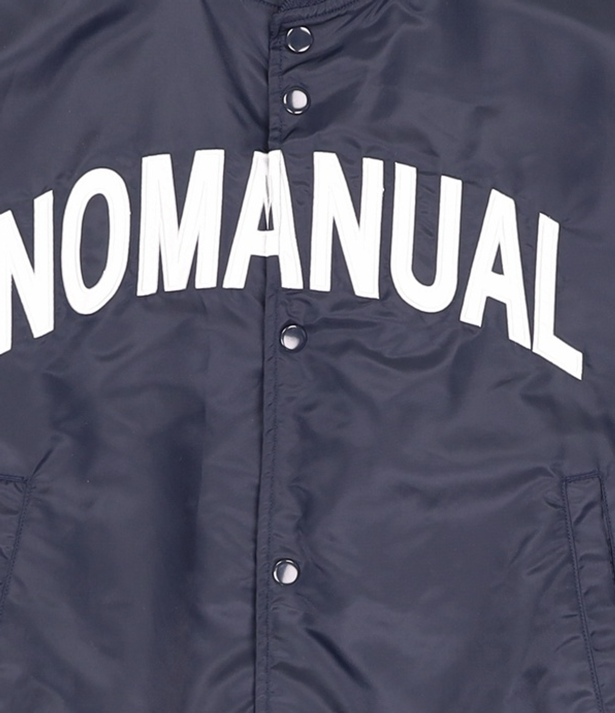 노매뉴얼(NOMANUAL) 스타디움 재킷 S