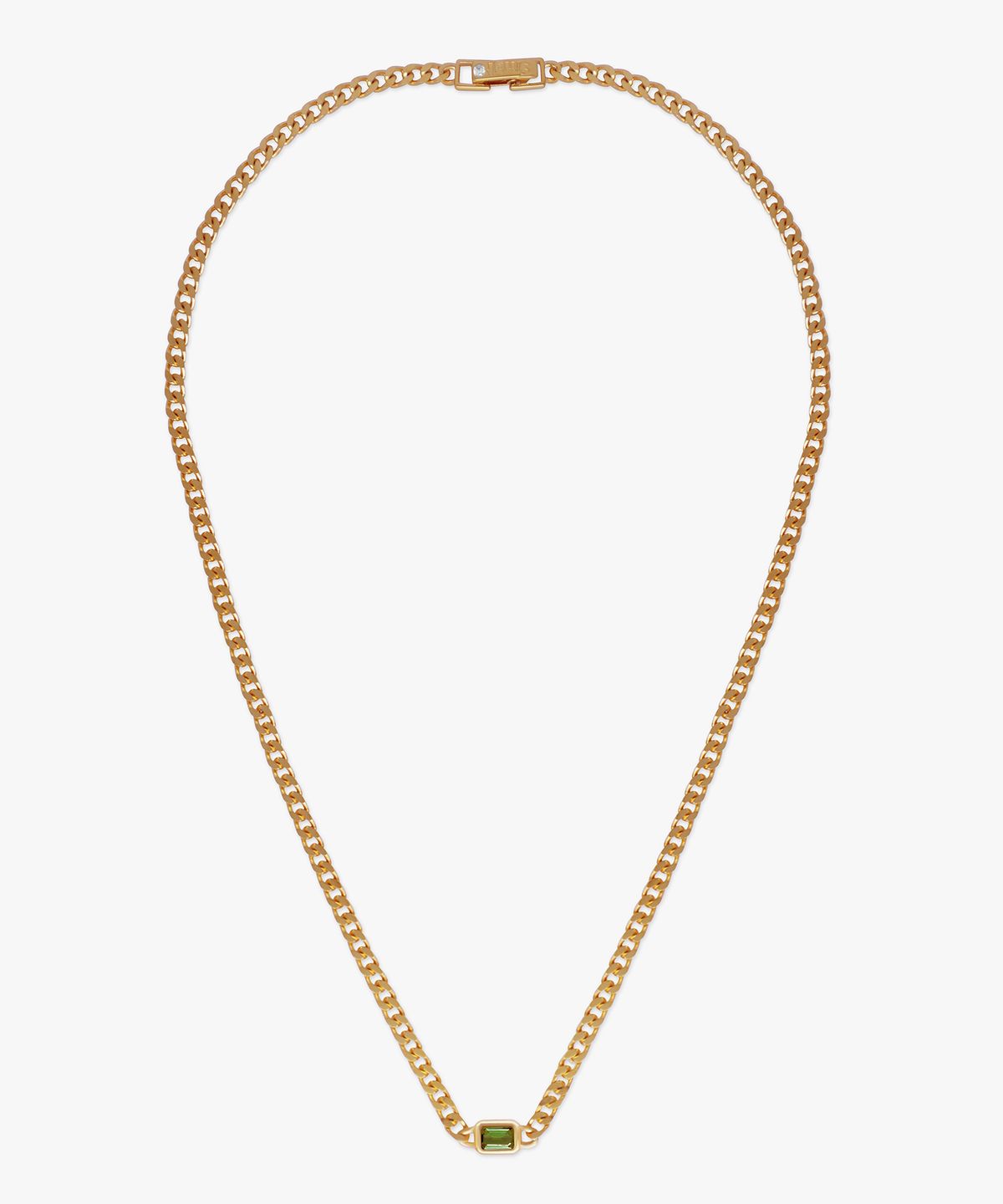 스몰굿띵(SMGT) STONE CHAIN 목걸이 [GREEN]