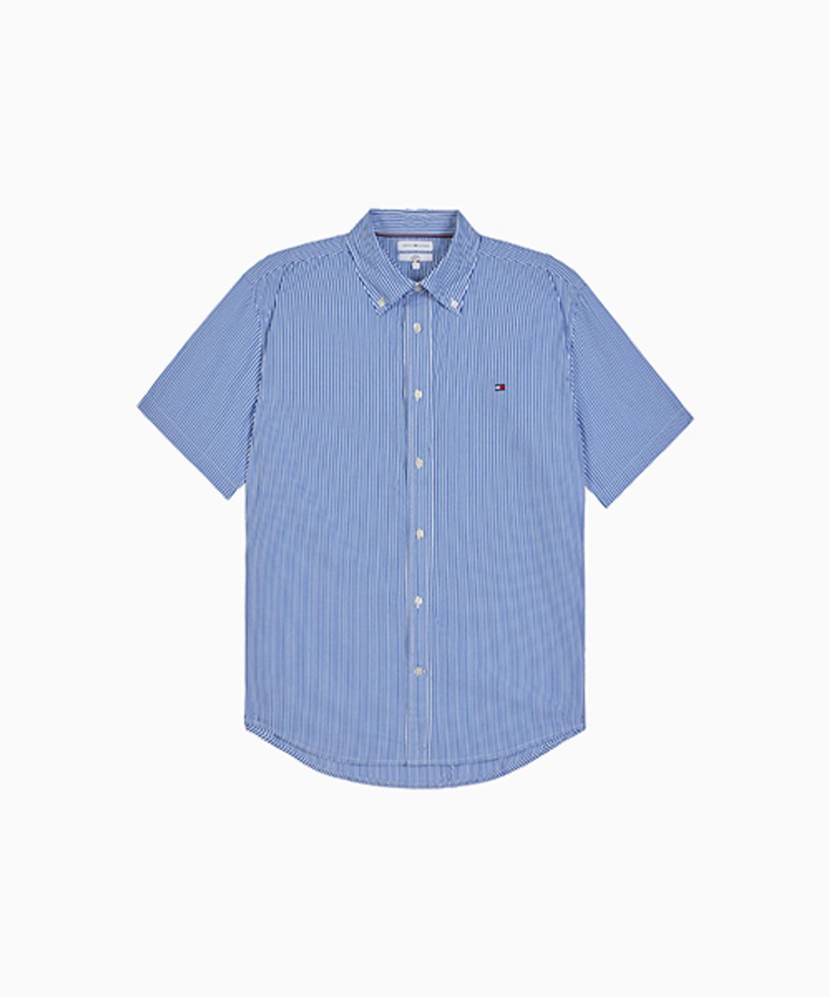 타미힐피거(TOMMY HILFIGER) [Asian fit] 플렉스 팝 클라스 스트라이프 셔츠 (T12G3WSH210MT20A5)