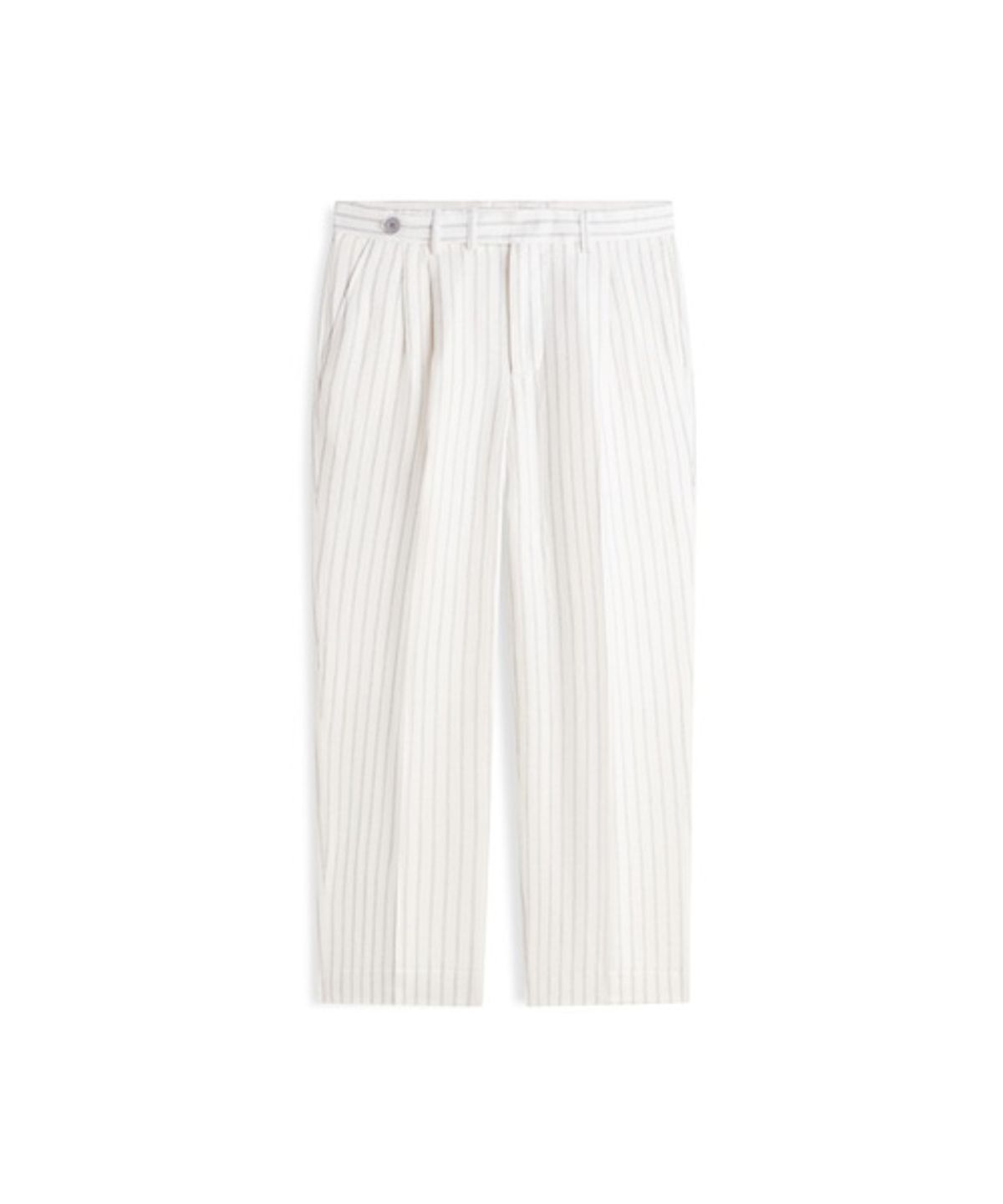 타미힐피거(TOMMY HILFIGER) 린넨 블렌드 릴렉스 핏 스트라이프 팬츠 (T12G3WPC360MT10FA)