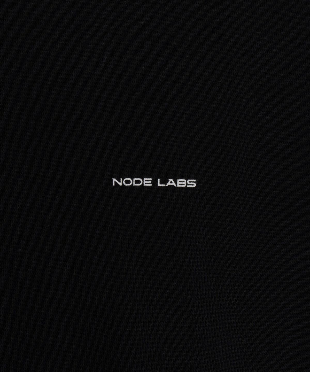 노드랩스(NODE LABS) DEV:11 일렉트로닉 그래픽 반팔 티셔츠_블랙