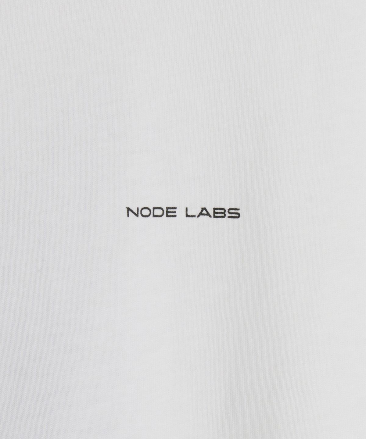 노드랩스(NODE LABS) DEV:11 일렉트로닉 그래픽 반팔 티셔츠_화이트
