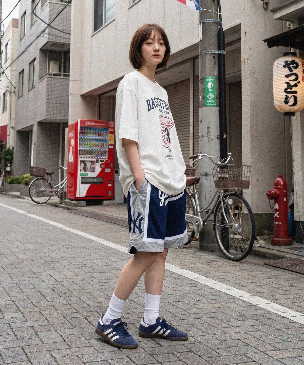 모더먼트(MODERMENT) 리얼오버핏 버저비터 반팔 티셔츠 [블랙]