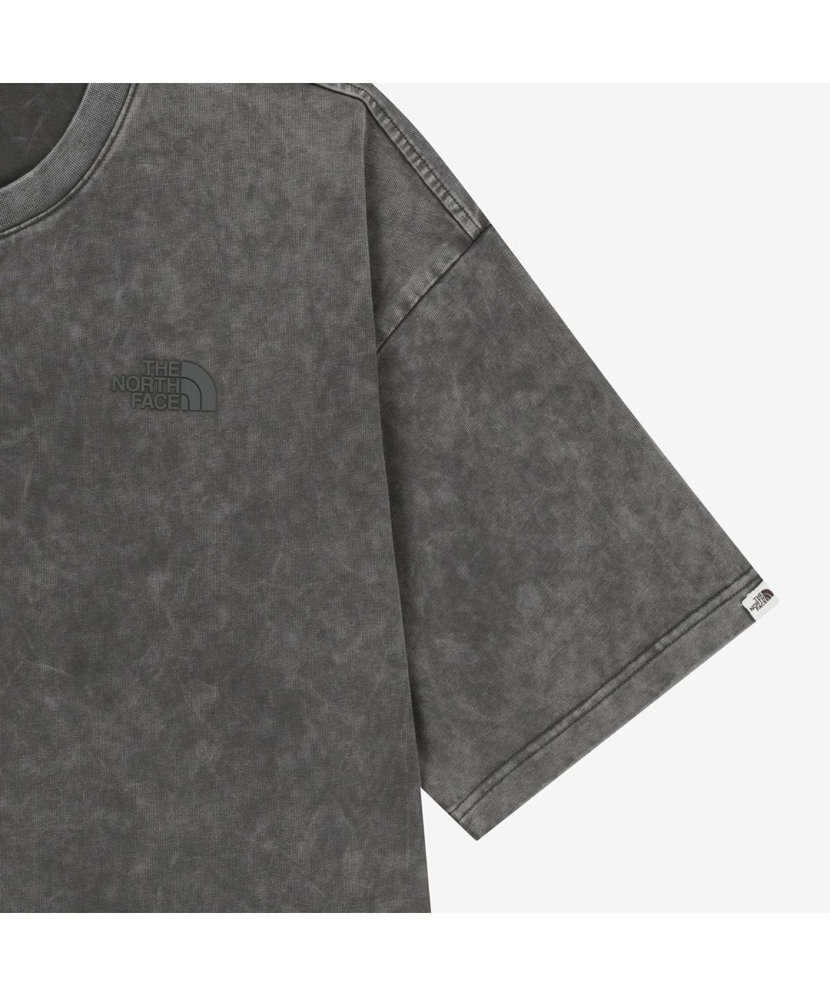 노스페이스(THE NORTH FACE) NT7US17J 오버엣지 반팔 티 DARK GRAY