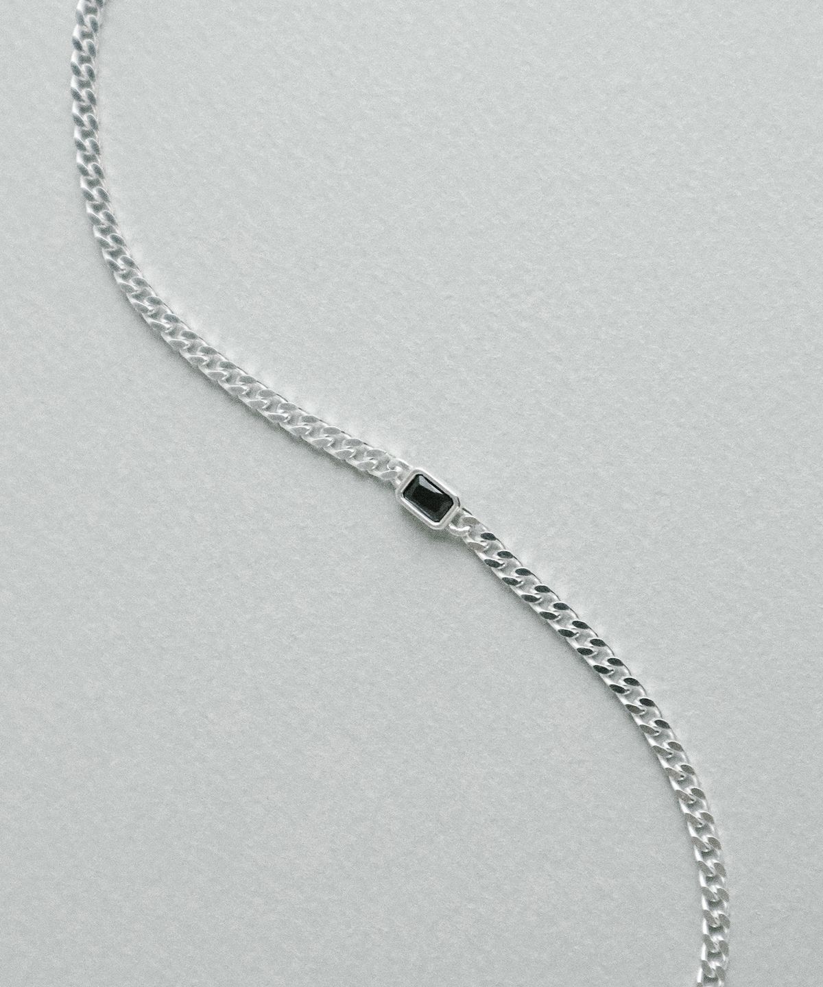스몰굿띵(SMGT) STONE CHAIN 팔찌 [BLACK]