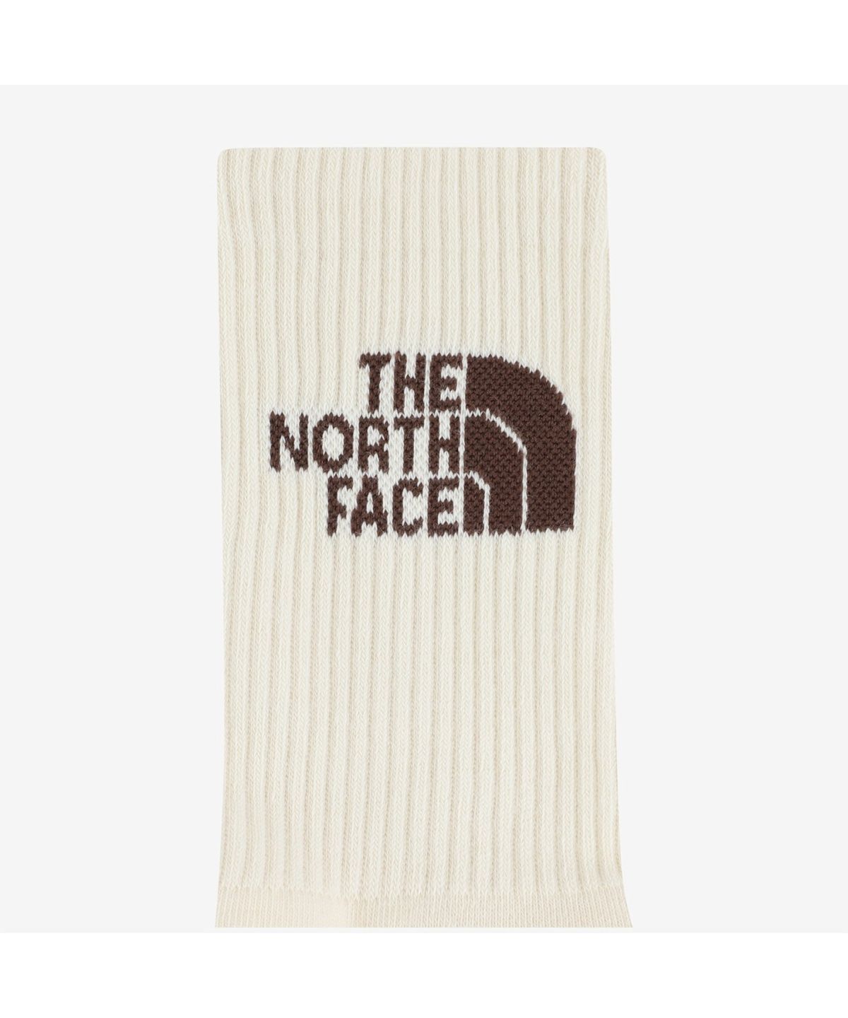 노스페이스(THE NORTH FACE) NY4MS00N 화이트라벨 로고 미드 삭스 CREAM