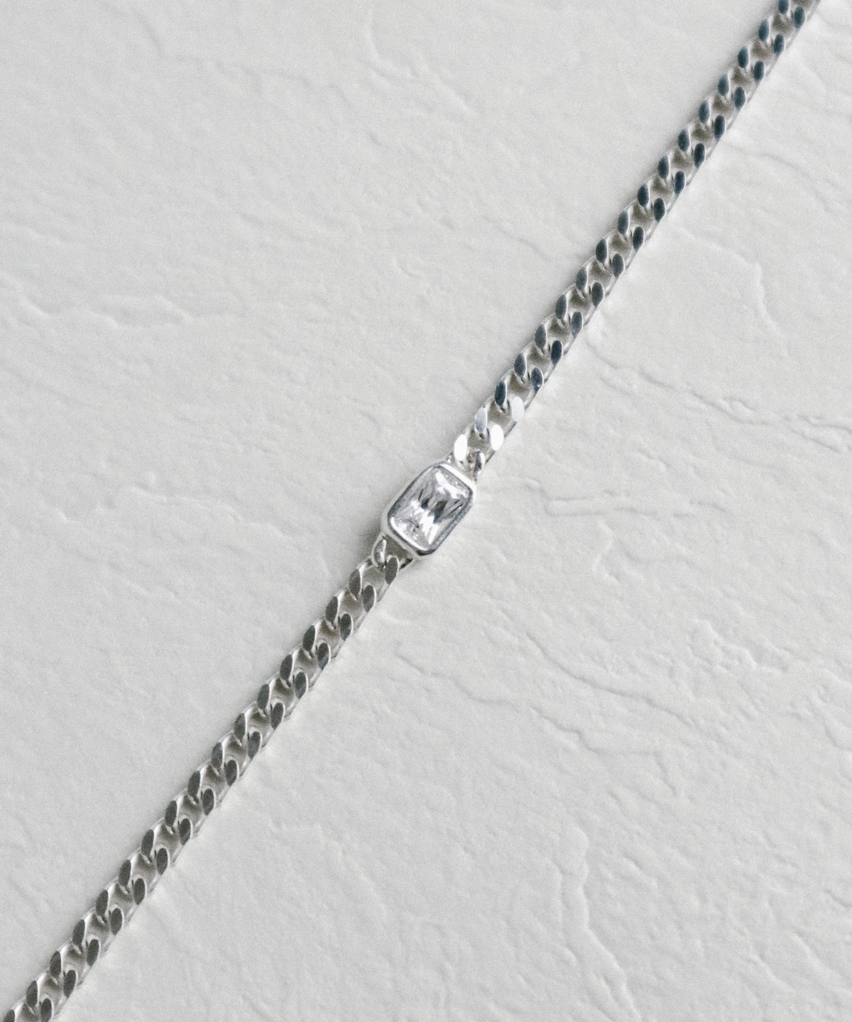 스몰굿띵(SMGT) STONE CHAIN 팔찌 [WHITE]
