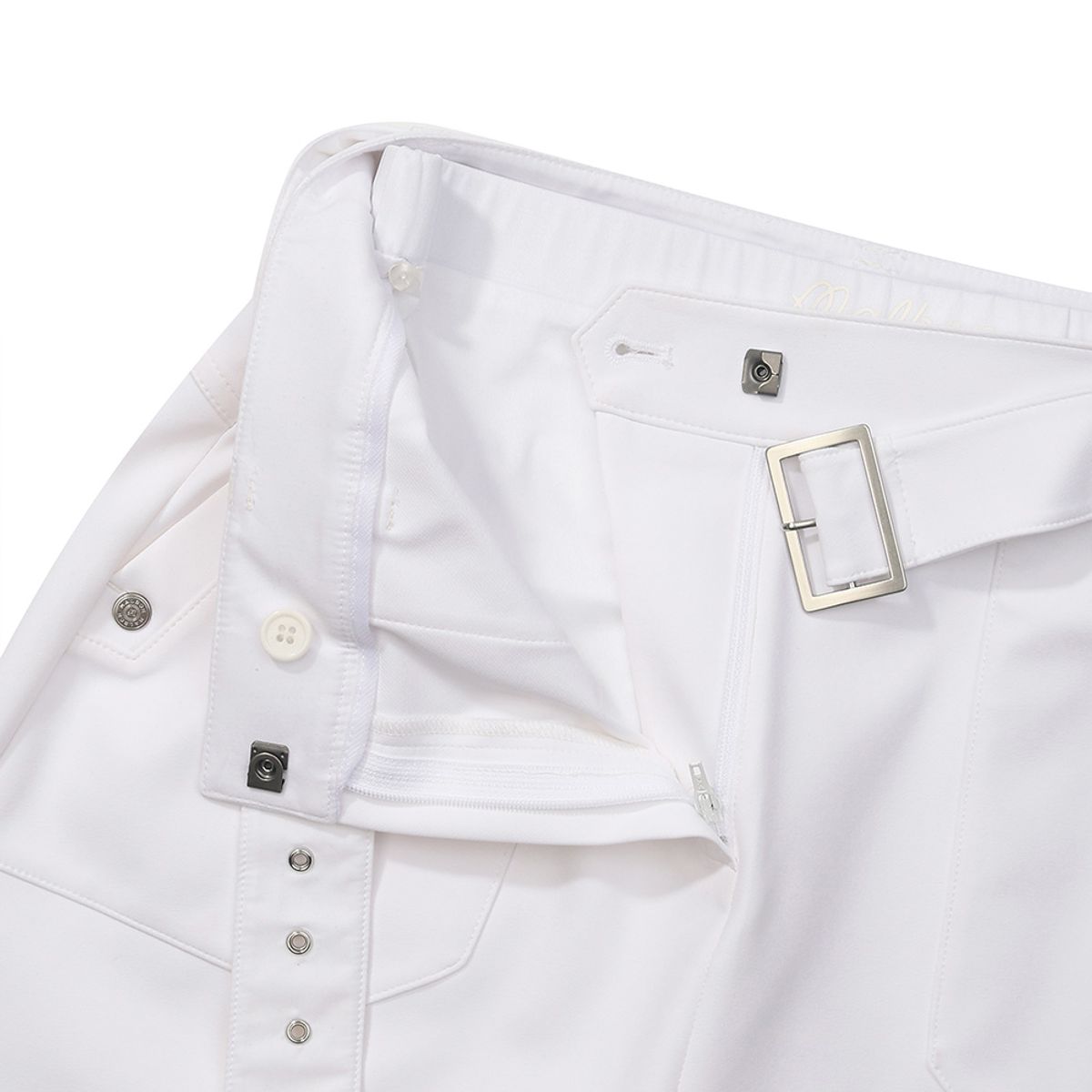 말본 골프(MALBON GOLF) H라인 옵션벨트 카고 스커트 WHITE (WOMAN)