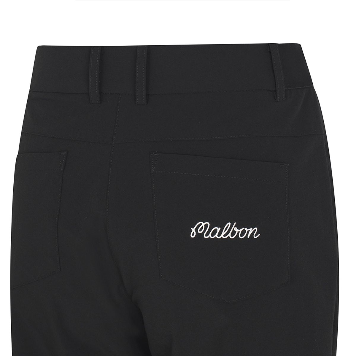 말본 골프(MALBON GOLF) 쿨 슬림 스트레이트 팬츠 BLACK (WOMAN)