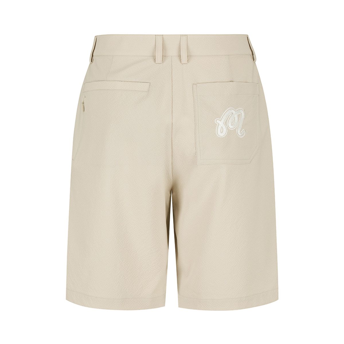 말본 골프(MALBON GOLF) 시어서커 하프 팬츠 BEIGE (MAN)