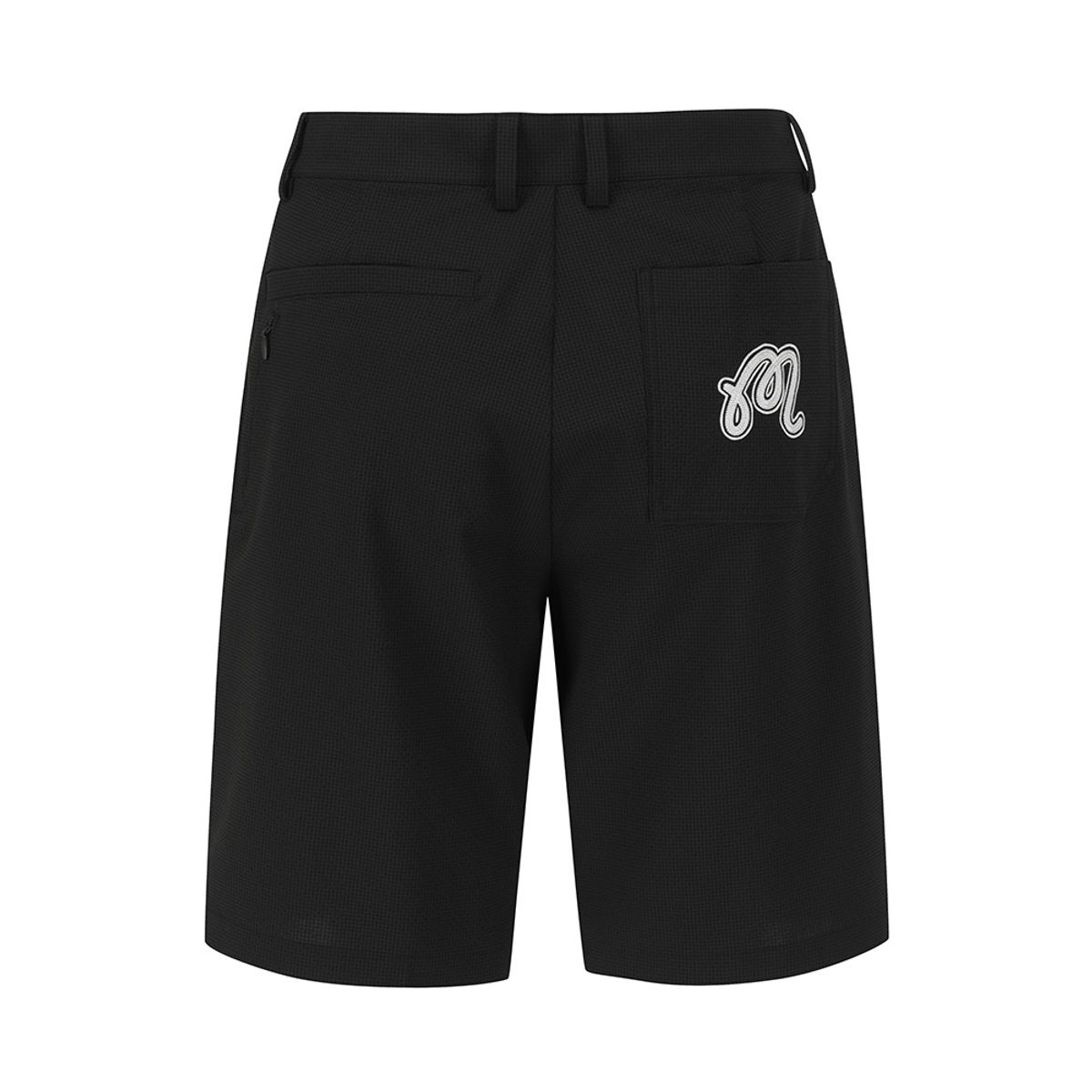 말본 골프(MALBON GOLF) 시어서커 하프 팬츠 BLACK (MAN)