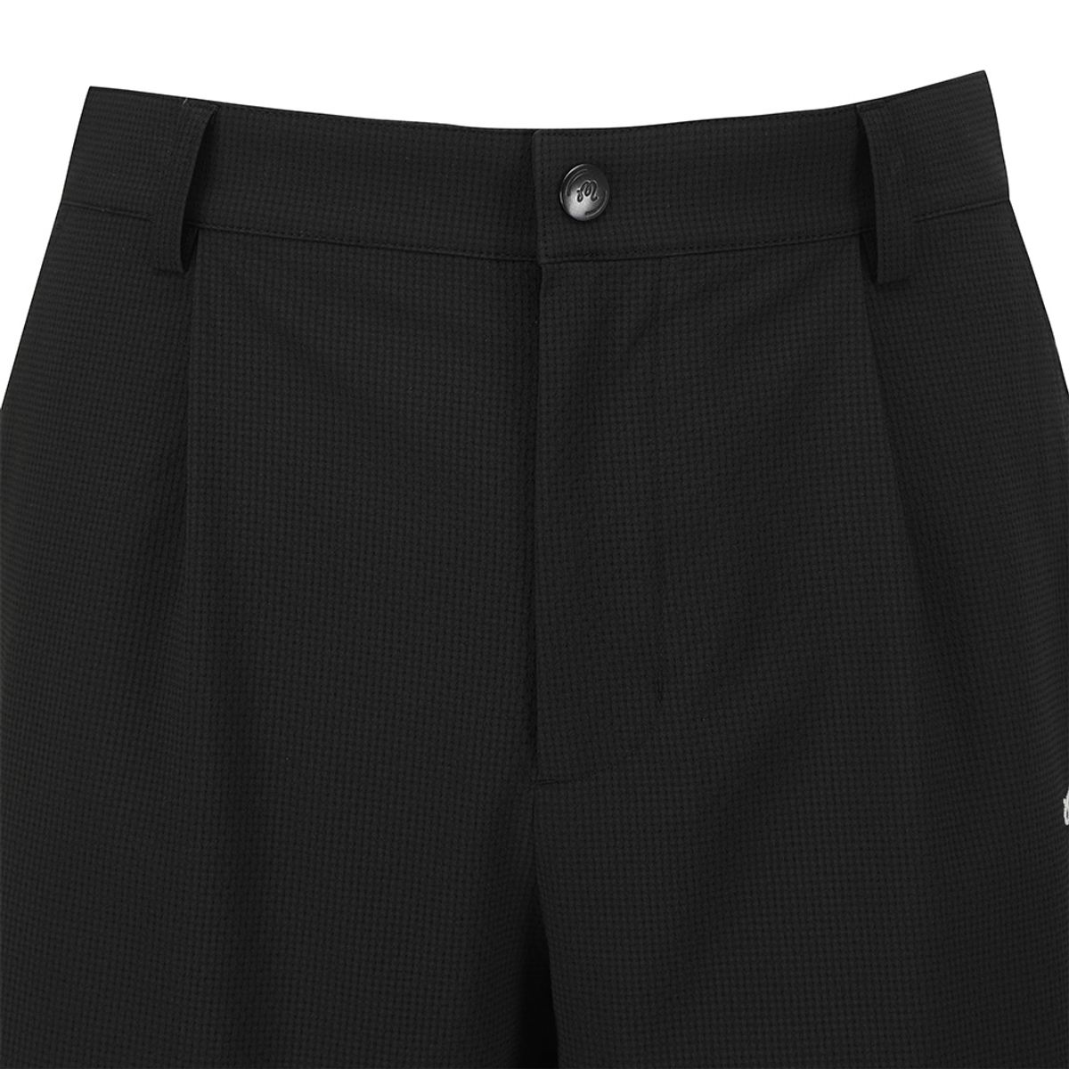 말본 골프(MALBON GOLF) 시어서커 하프 팬츠 BLACK (MAN)