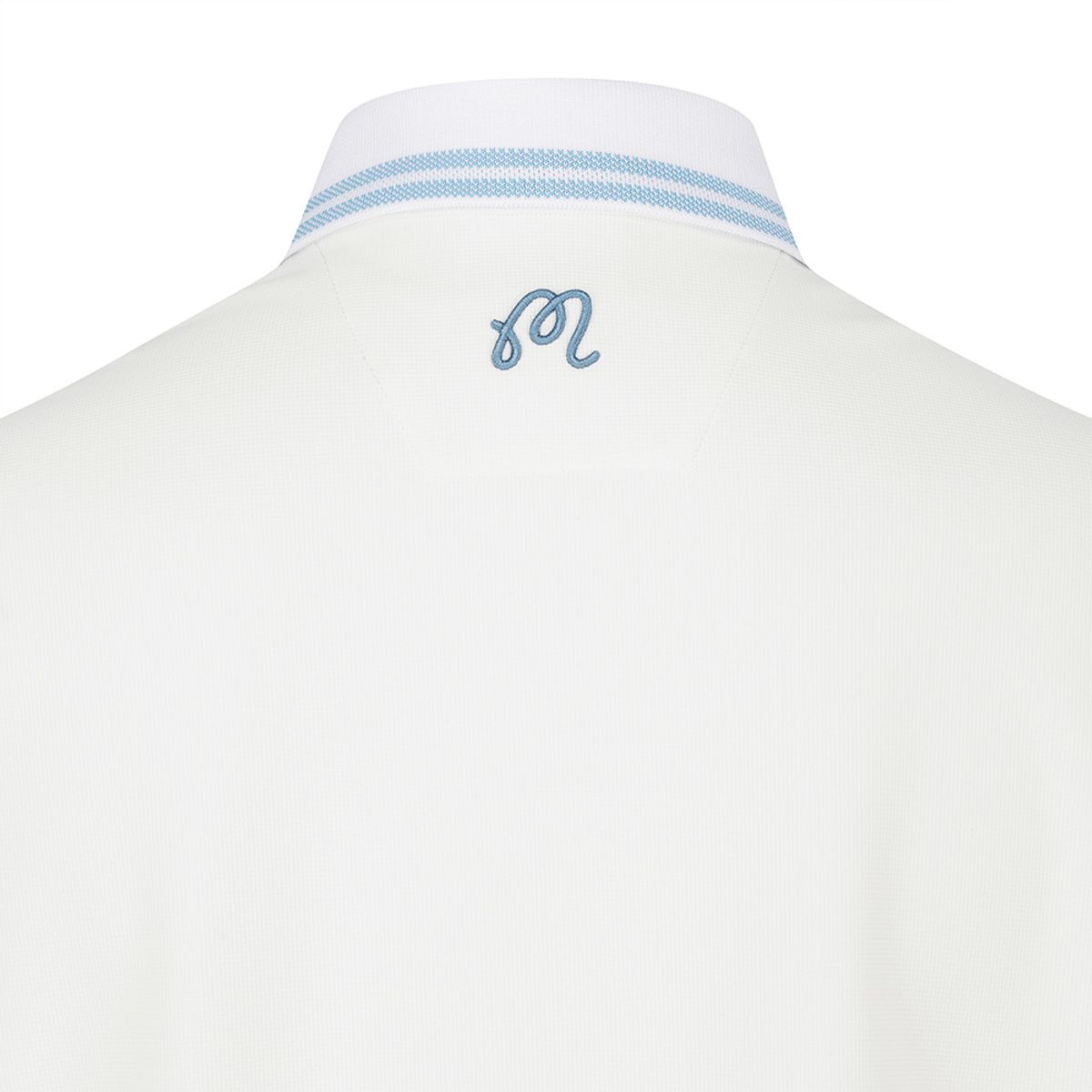말본 골프(MALBON GOLF) 여성 컬러 블록 와플 티셔츠 WHITE (WOMAN)