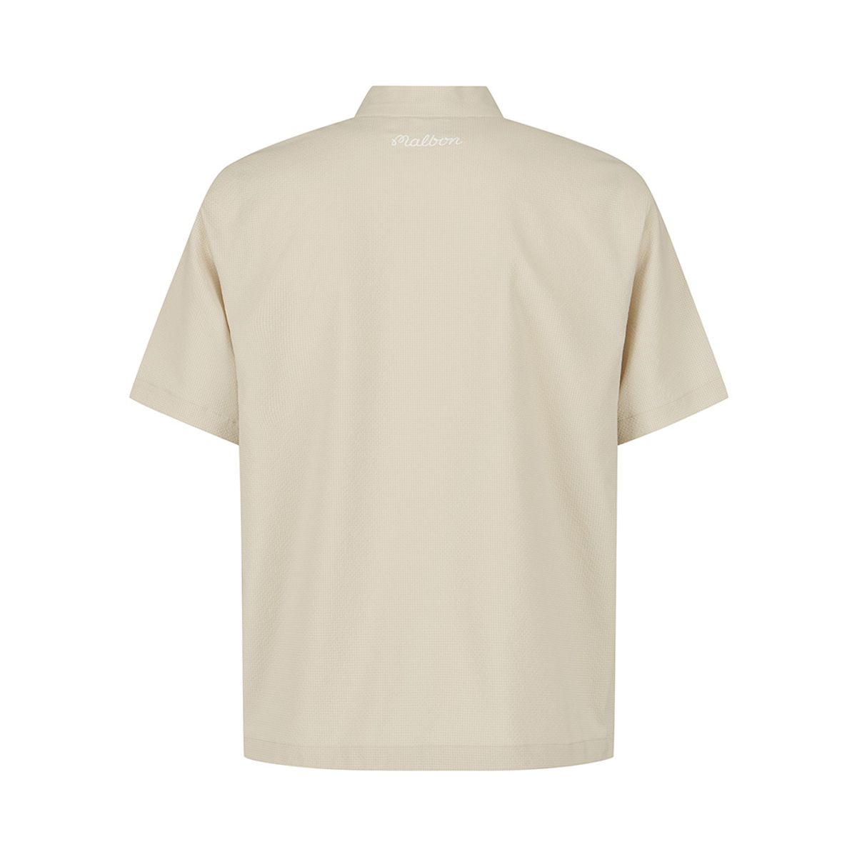 말본 골프(MALBON GOLF) 시어서커 아노락 BEIGE (MAN)