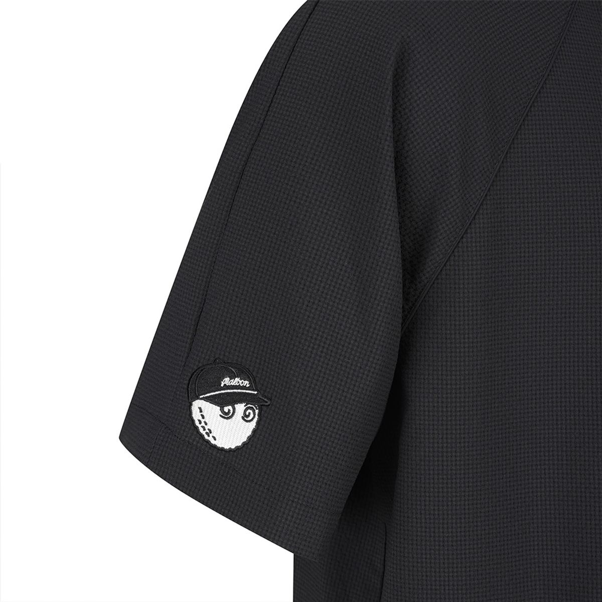 말본 골프(MALBON GOLF) 시어서커 아노락 BLACK (MAN)