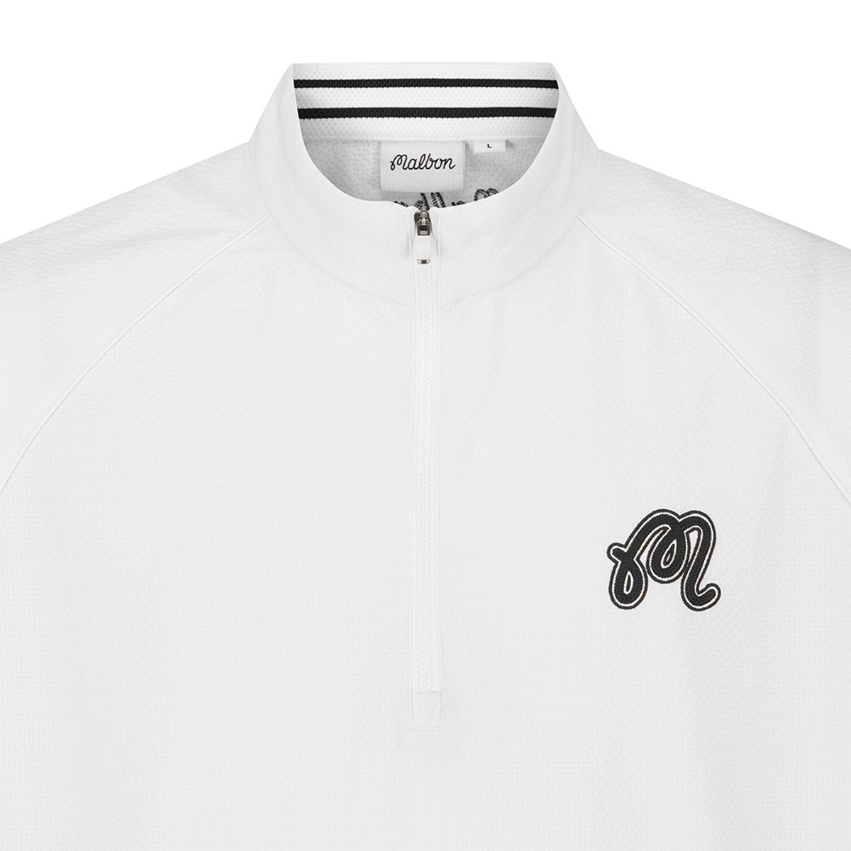 말본 골프(MALBON GOLF) 시어서커 아노락 OFF WHITE (MAN)