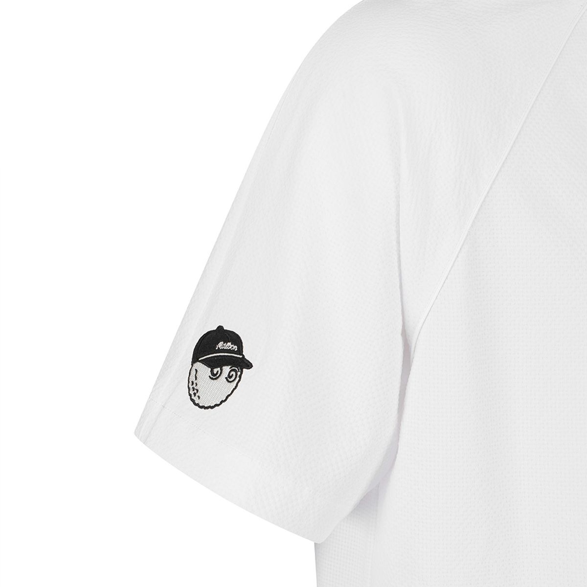 말본 골프(MALBON GOLF) 시어서커 아노락 OFF WHITE (MAN)