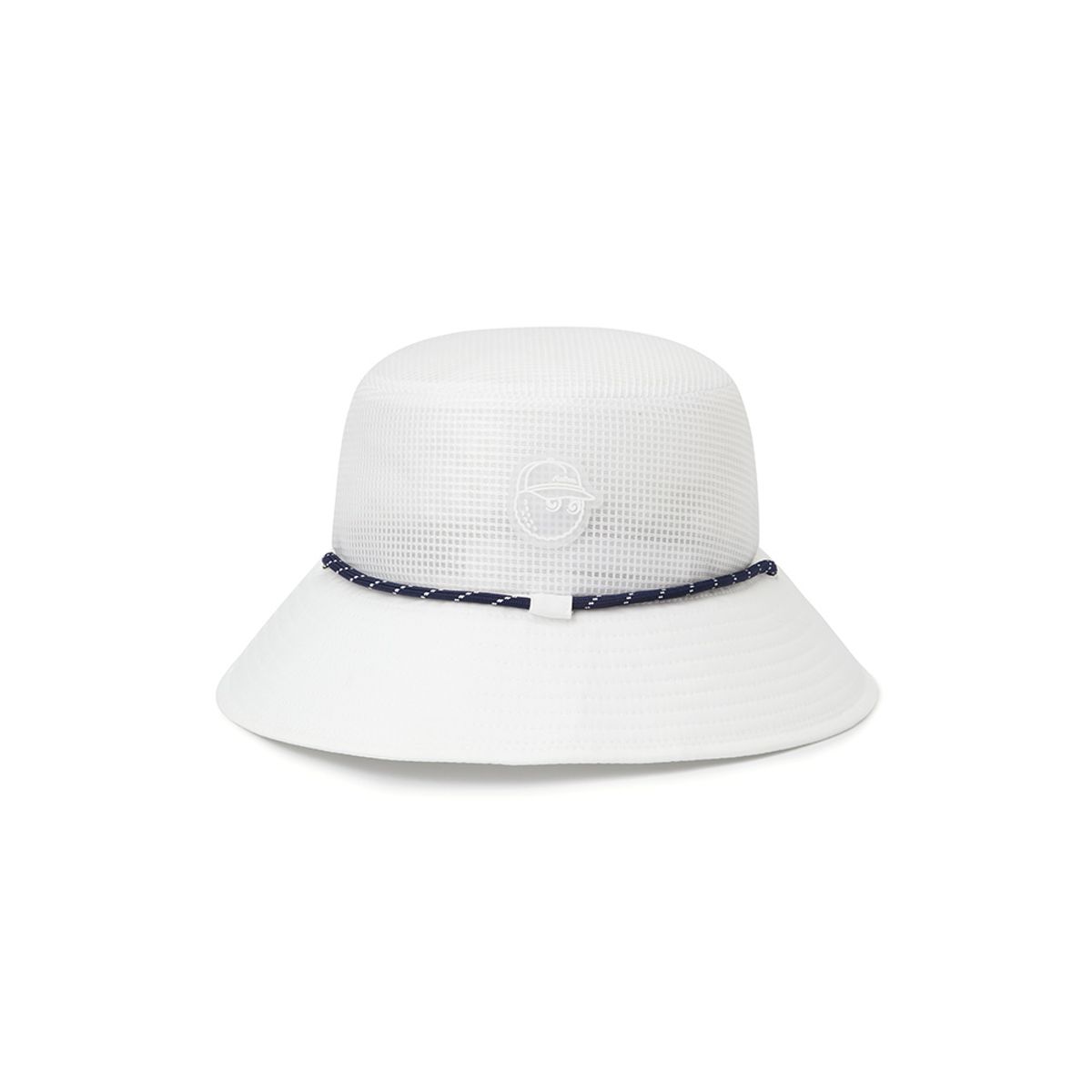 말본 골프(MALBON GOLF) 메쉬 벤틸레이션 버킷햇 OFF WHITE