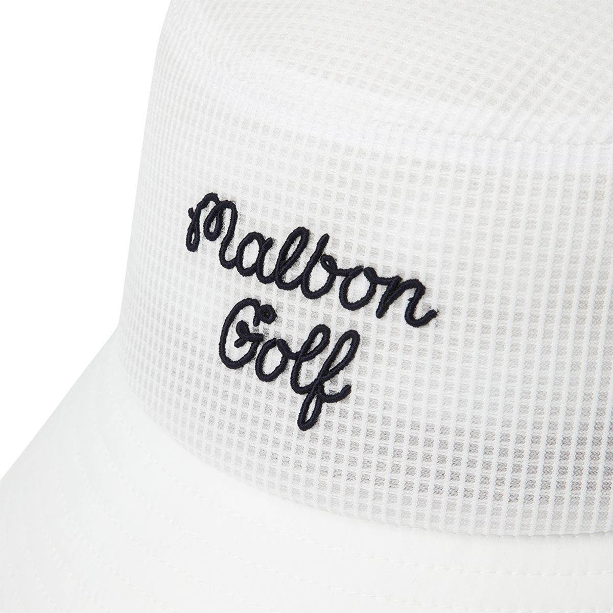 말본 골프(MALBON GOLF) 메쉬 벤틸레이션 버킷햇 OFF WHITE