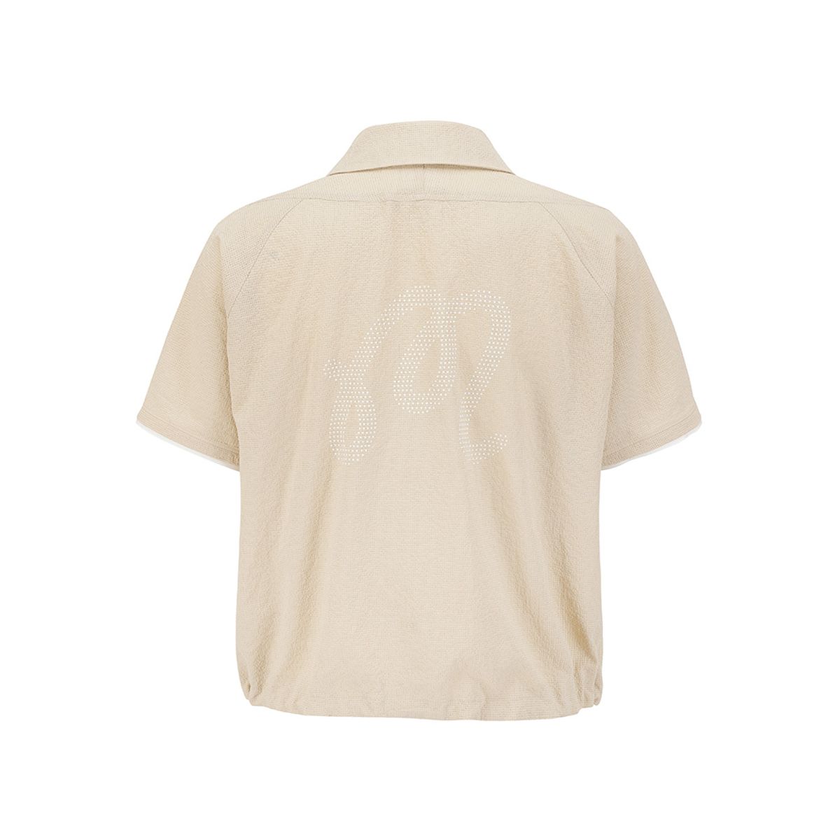 말본 골프(MALBON GOLF) 썸머 경량 카라 우븐 피스테 BEIGE (WOMAN)
