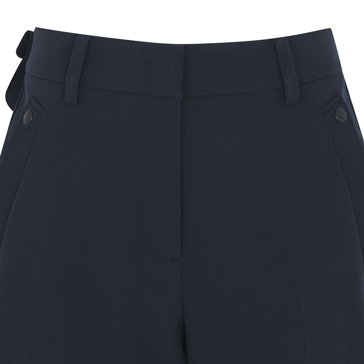 말본 골프(MALBON GOLF) 클래식 스트레이트 하프 팬츠 NAVY (WOMAN)