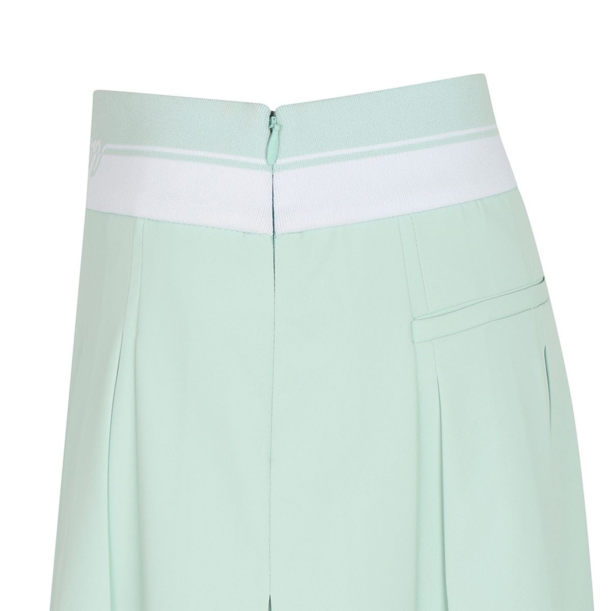 말본 골프(MALBON GOLF) 와이드 로고 밴딩 플리츠 스커트 LIGHT MINT (WOMAN)