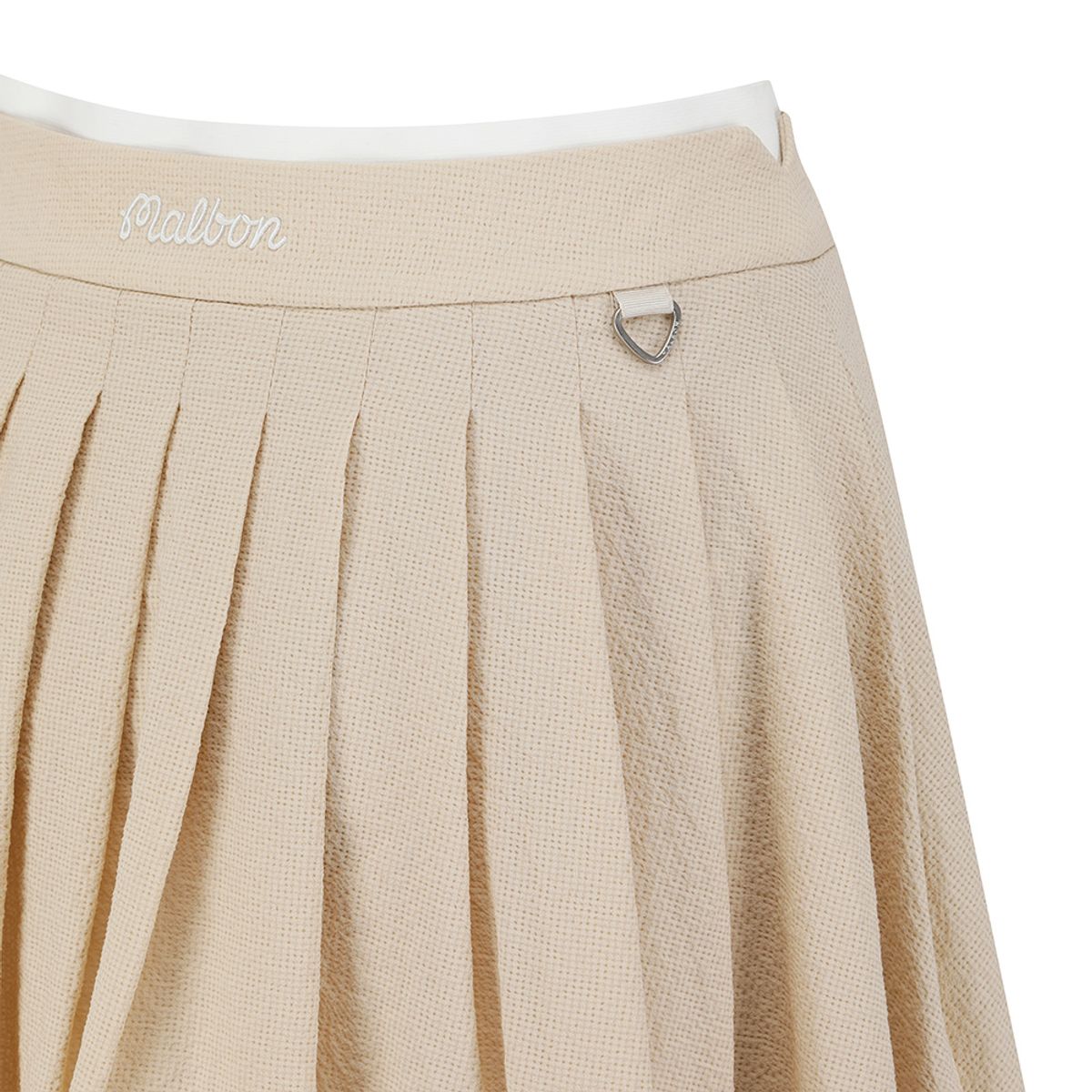 말본 골프(MALBON GOLF) 썸머 경량 플리츠 스커트 BEIGE (WOMAN)