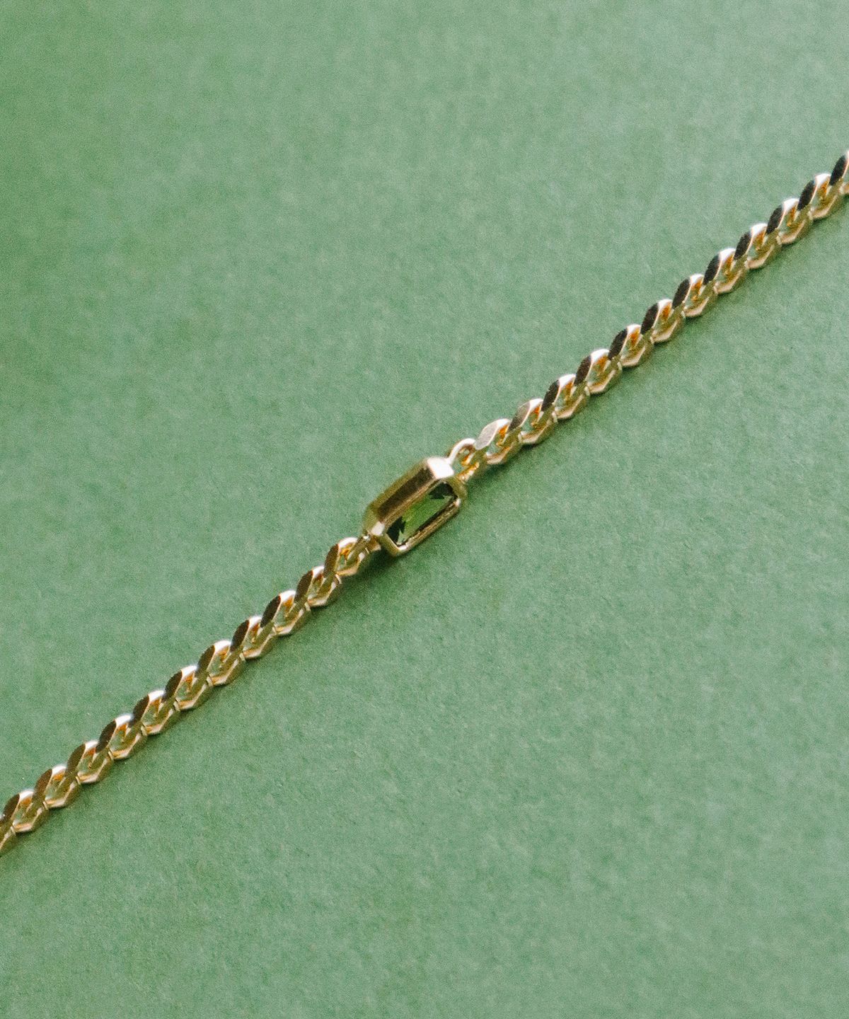 스몰굿띵(SMGT) STONE CHAIN 팔찌 [GREEN]
