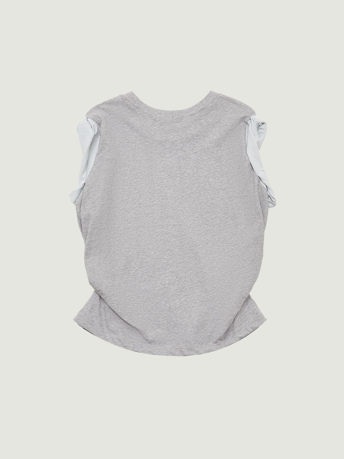 그로브(GROVE) DELTA SLEEVELESS (MELANGE GRAY)