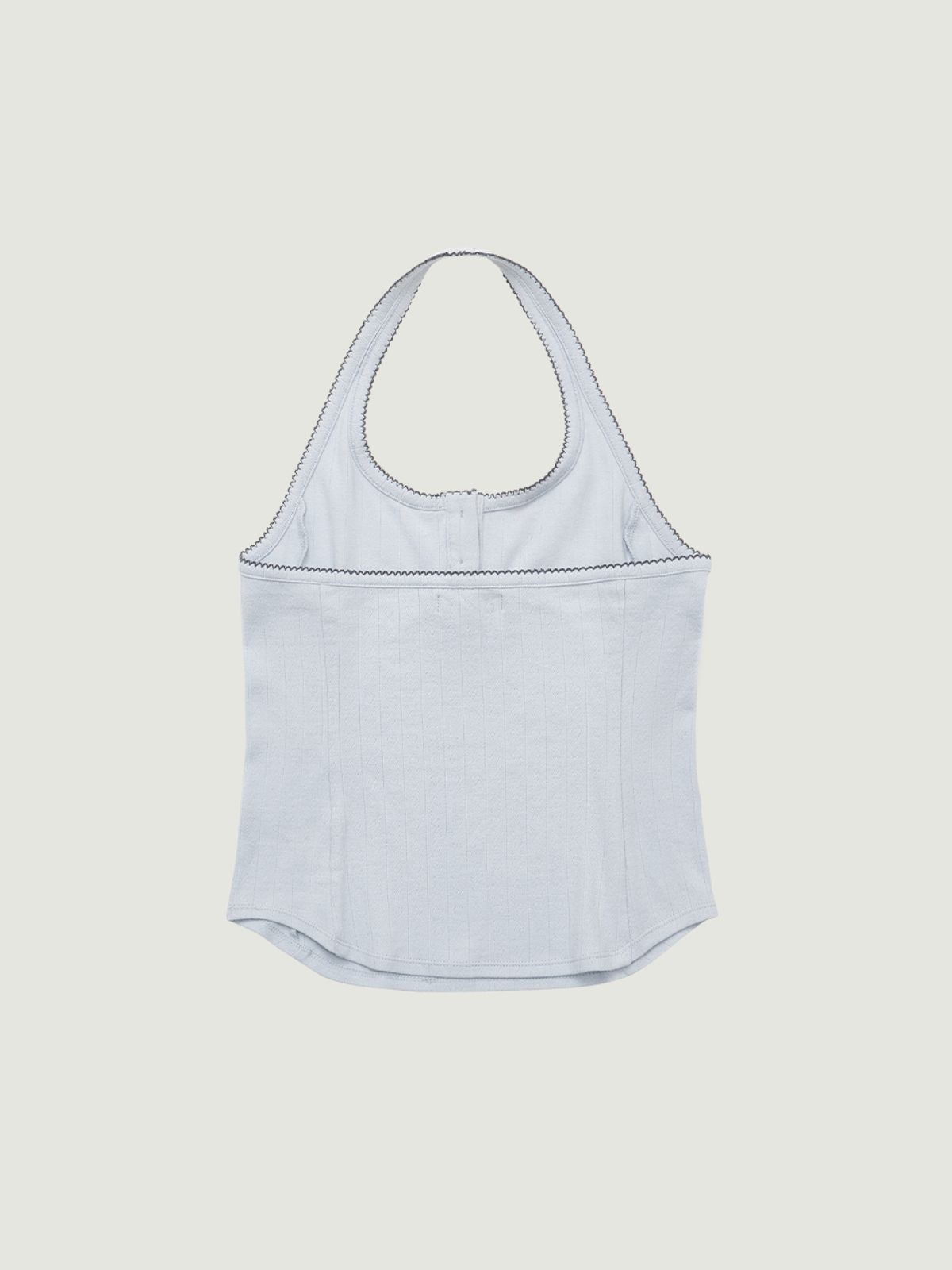 그로브(GROVE) APRIL HALTER TOP (LIGHT BLUE)