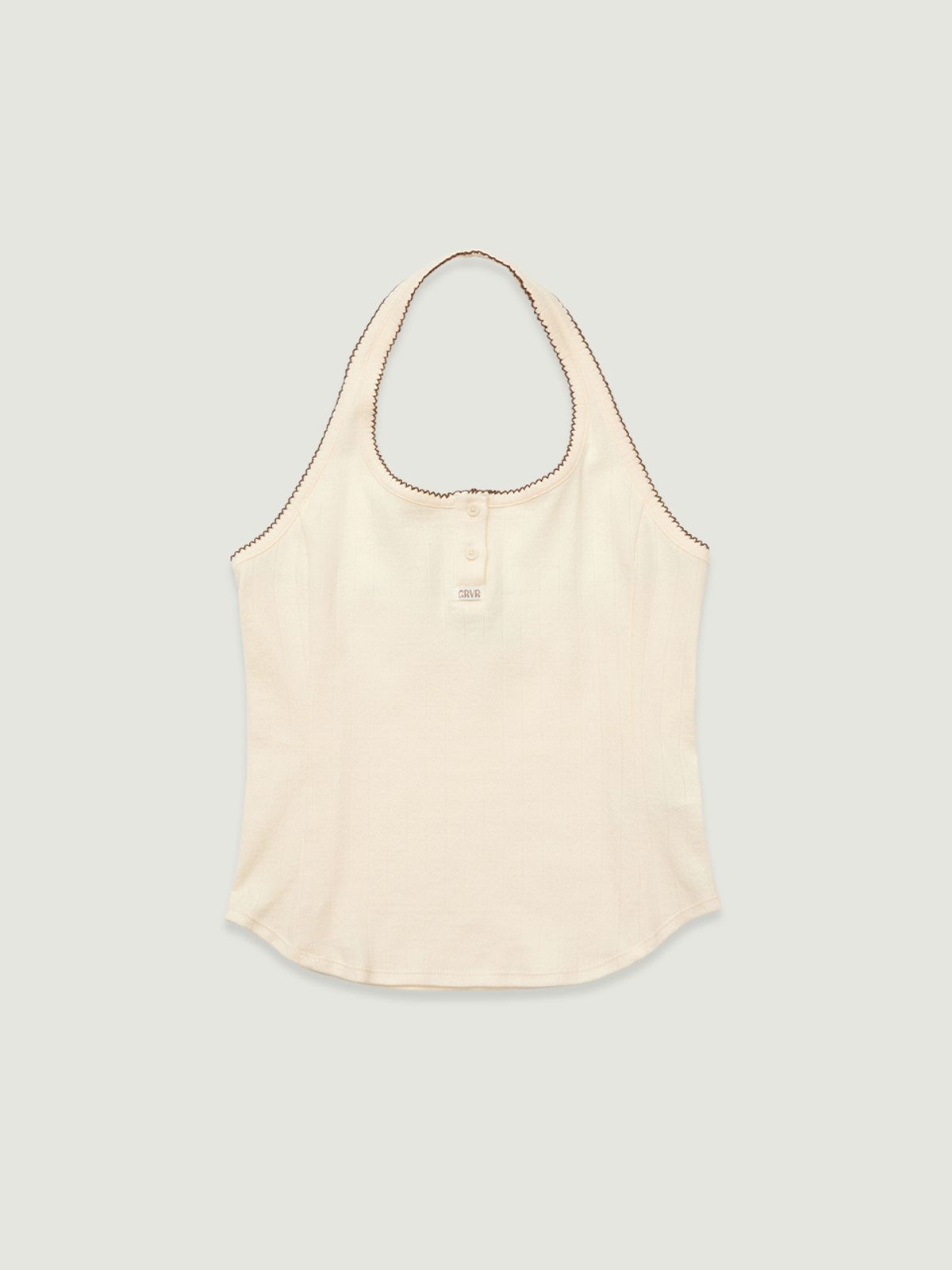 그로브(GROVE) APRIL HALTER TOP (YELLOW)