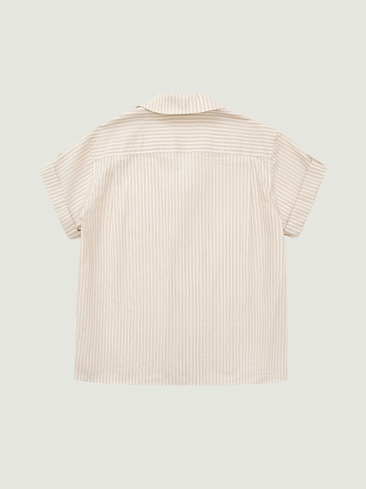 그로브(GROVE) ODE STRIPE H/S SHIRT (CREAM)