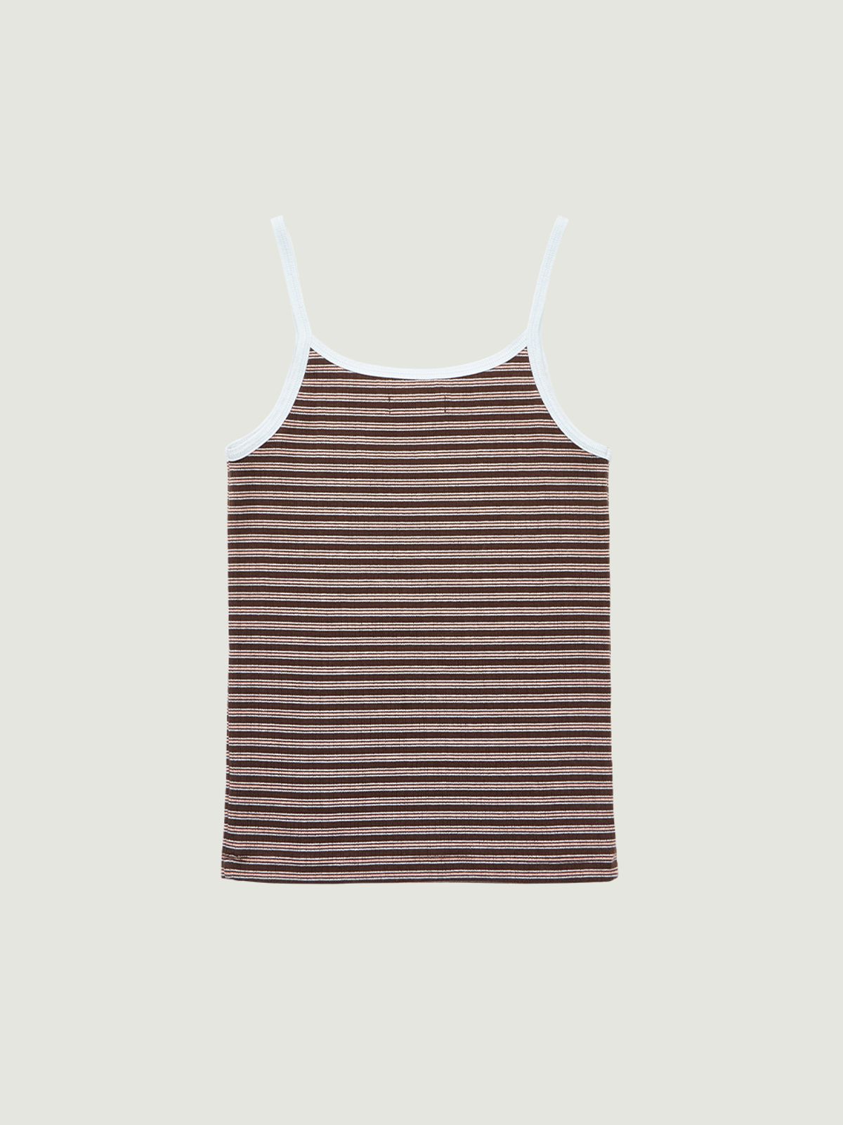 그로브(GROVE) DALIN STRIPE SLEEVELESS (BROWN)