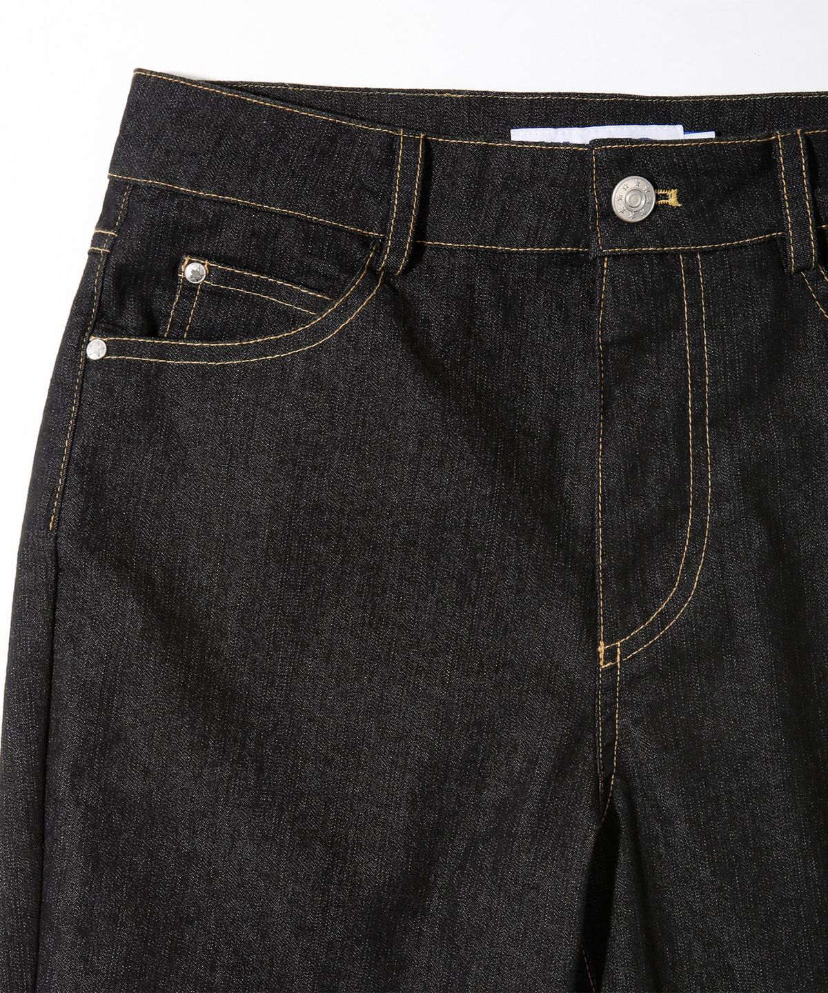 키지코(KIJIKO) ke610c. Bootcut Shirring Denim Pants