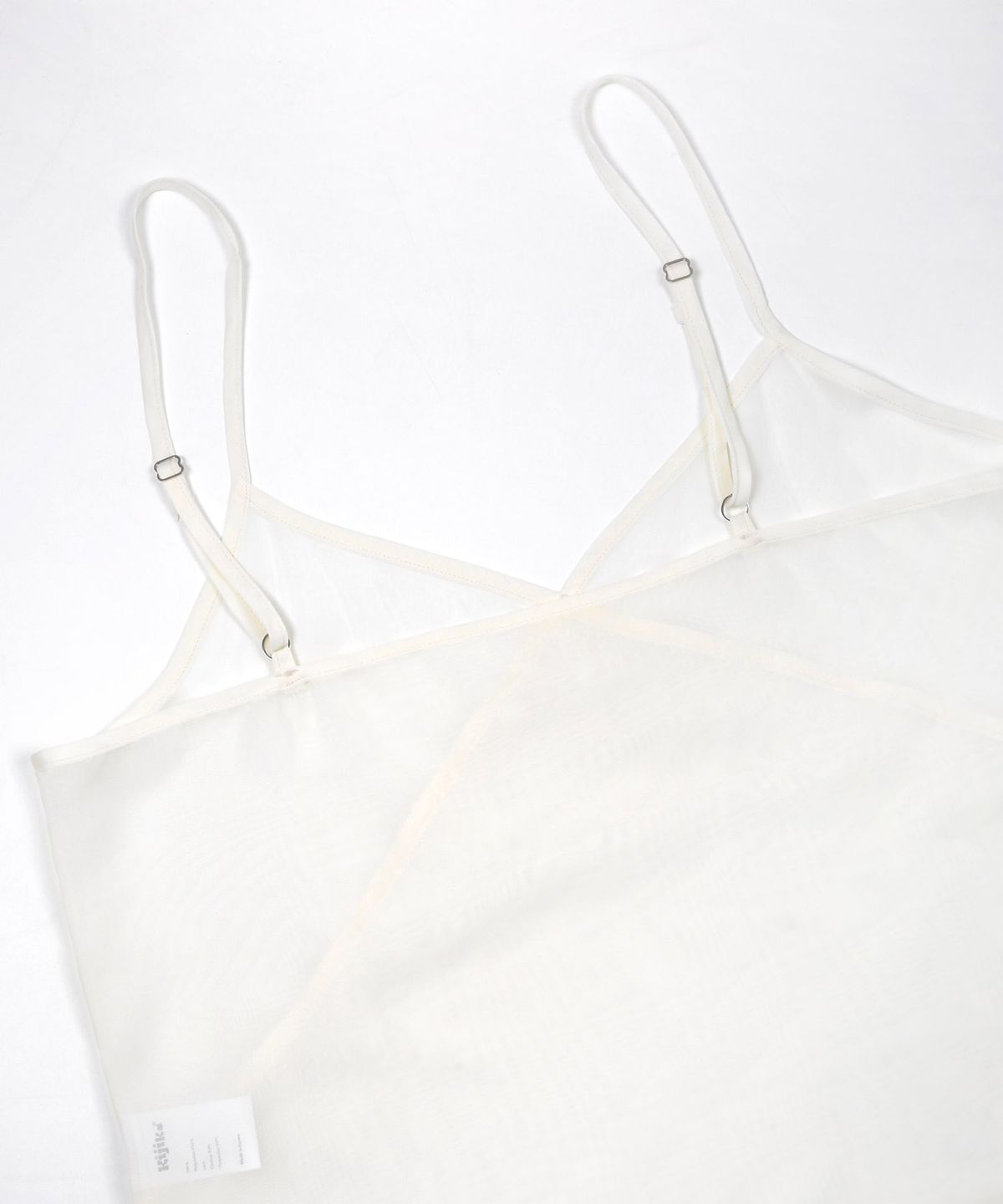 키지코(KIJIKO) ke802. Lace Bustier Dress Ivory