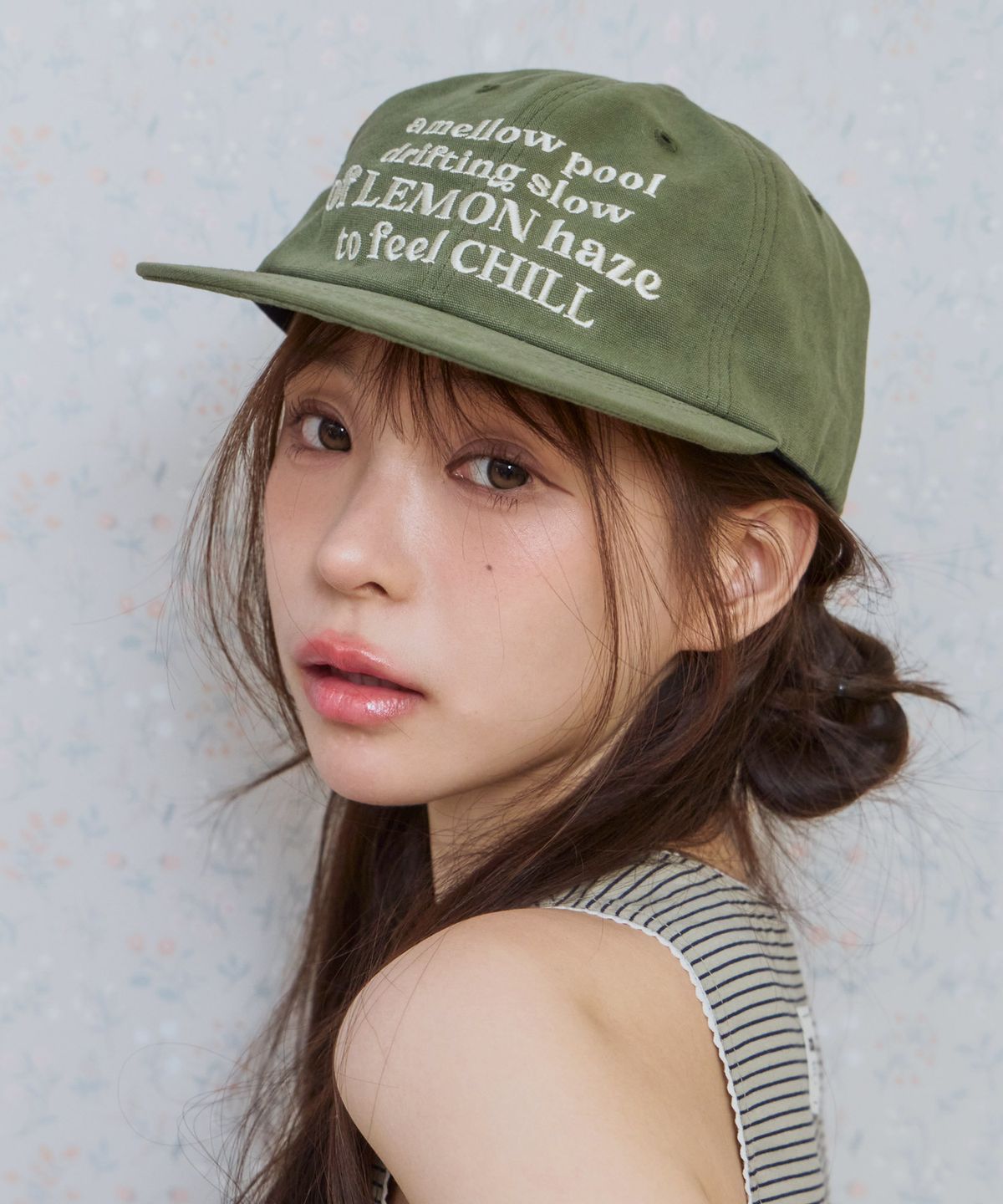 키지코(KIJIKO) ke905. Chill Haze Vintage Cap Khaki