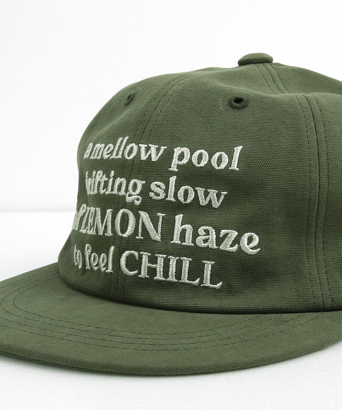 키지코(KIJIKO) ke905. Chill Haze Vintage Cap Khaki