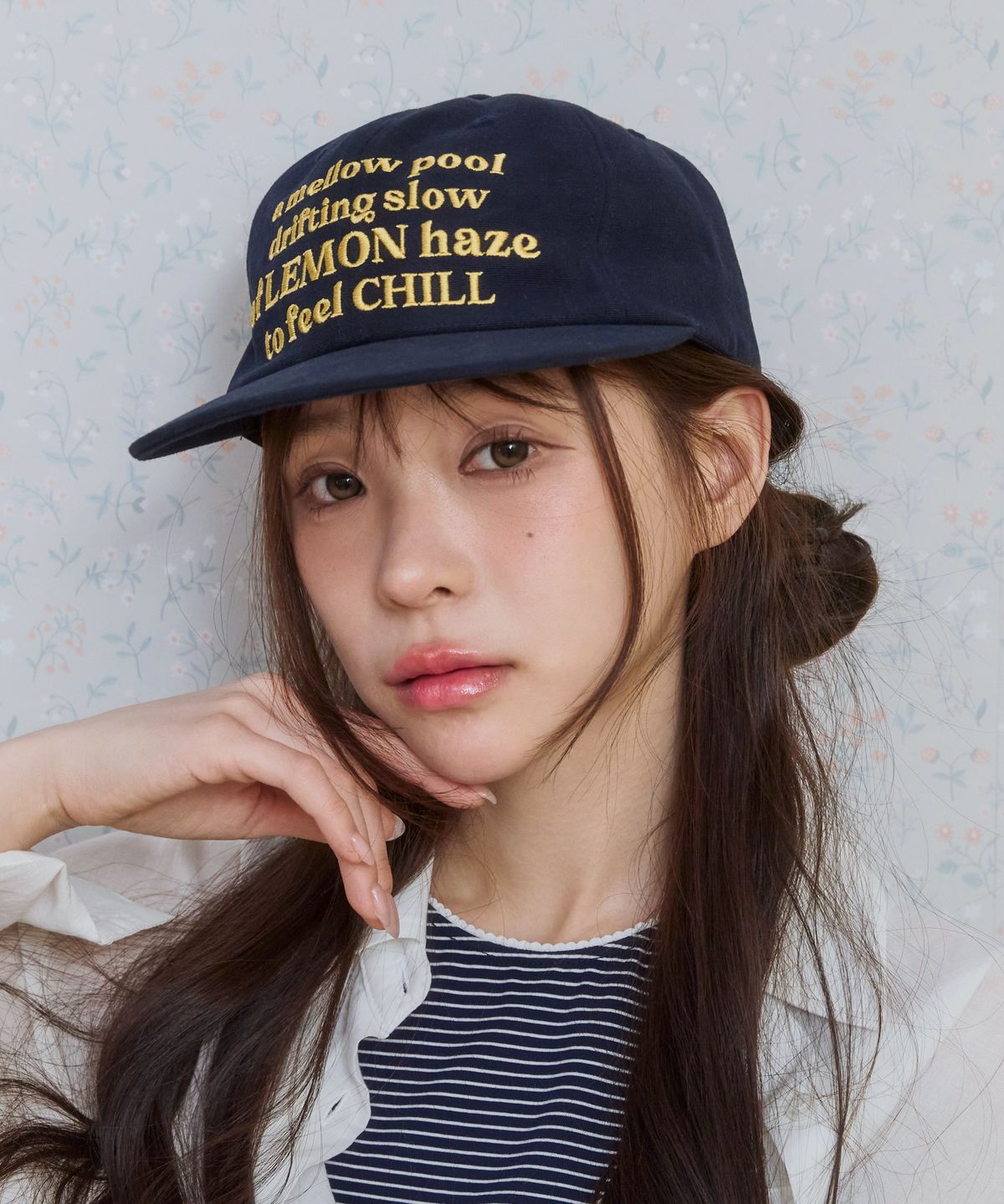 키지코(KIJIKO) ke905. Chill Haze Vintage Cap Navy