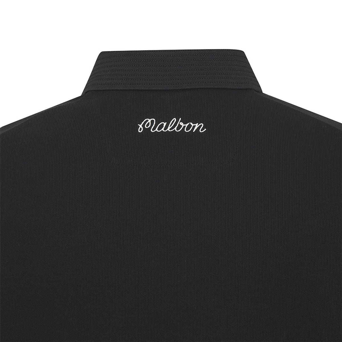 말본 골프(MALBON GOLF) M 프리미엄 코튼 데일리핏 폴로 티셔츠 BLACK (MAN)