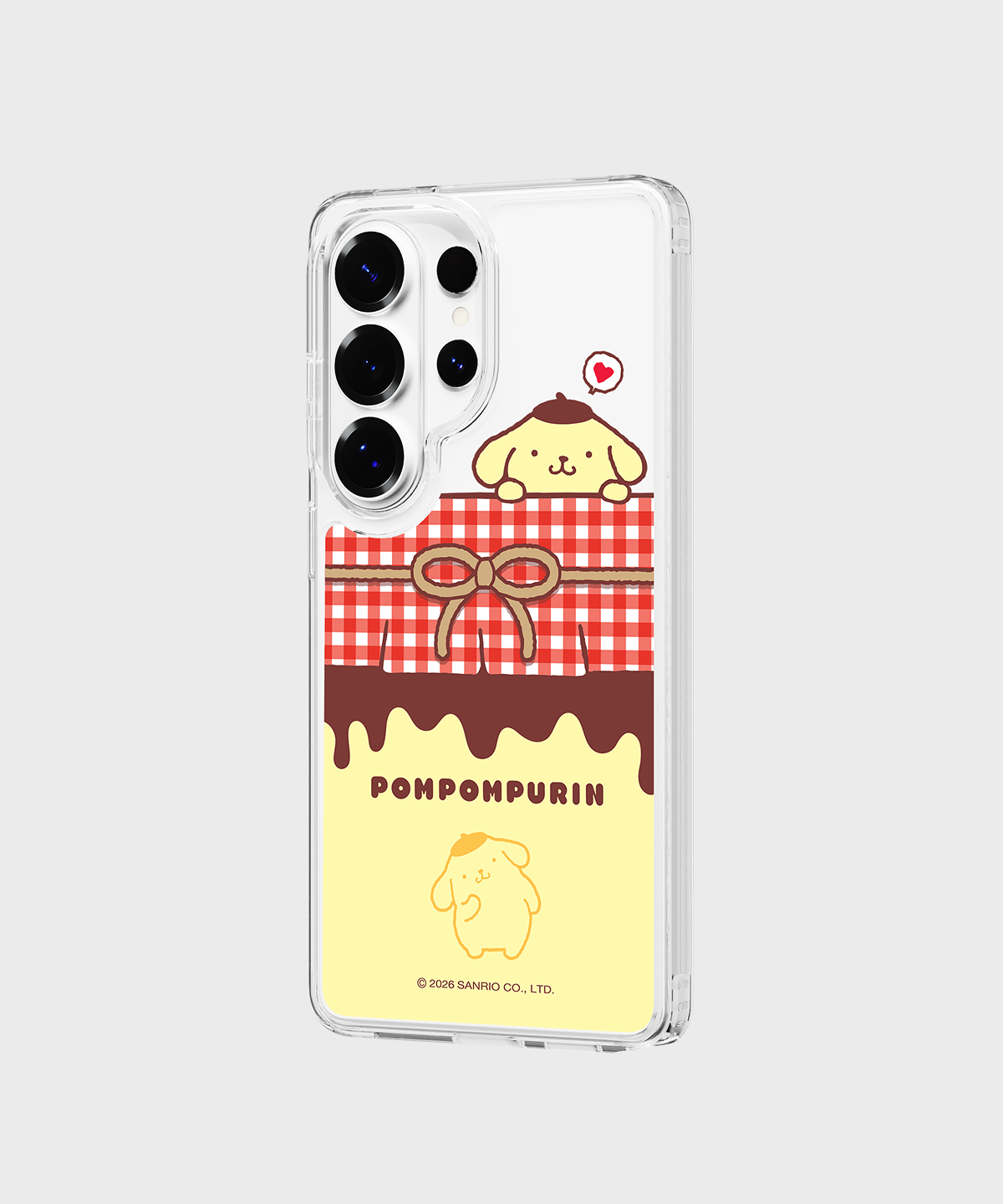 에스엘비에스(SLBS) 폼폼푸린 푸딩팩 클리어 마그넷 케이스 for Galaxy S26 Series