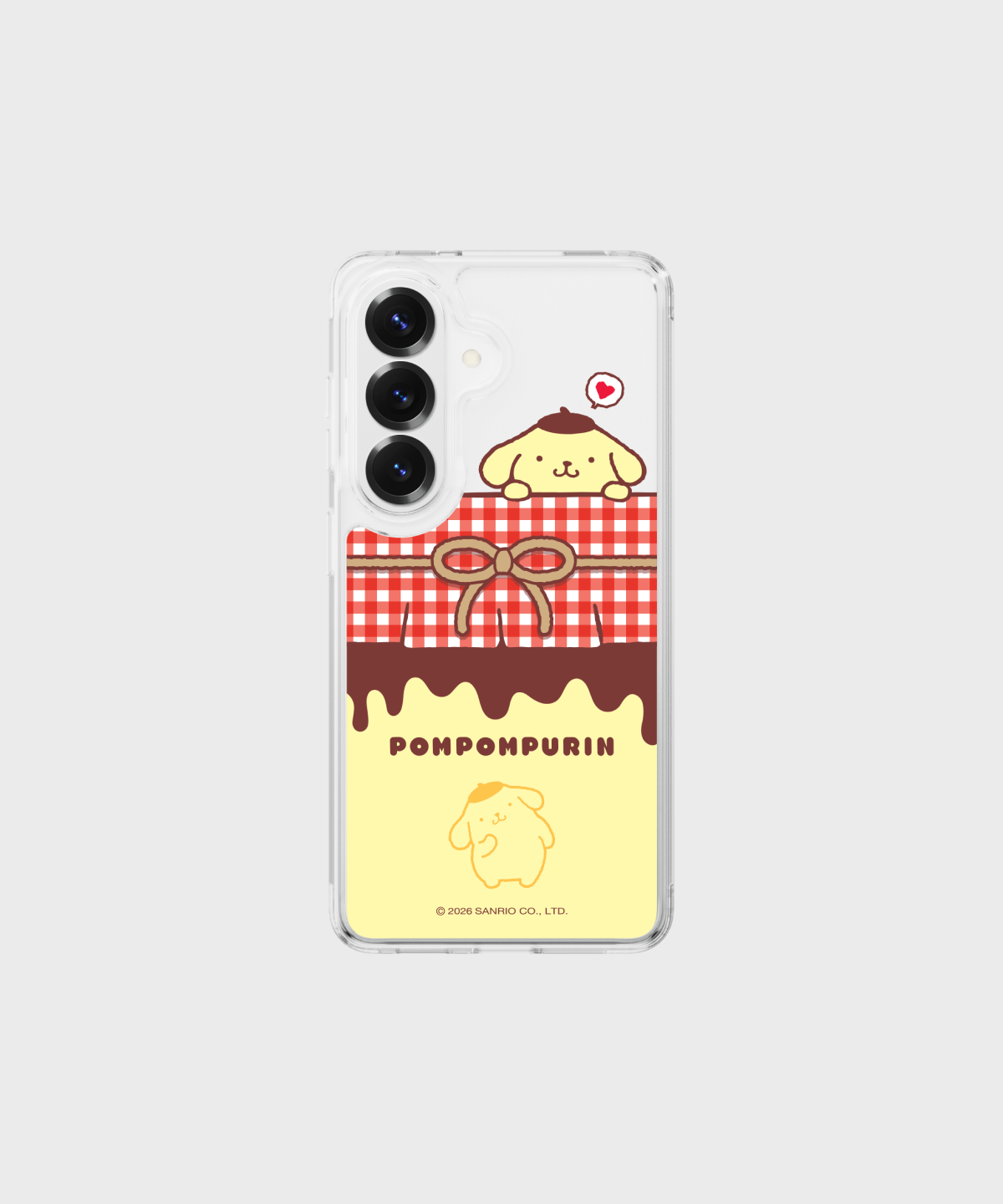 에스엘비에스(SLBS) 폼폼푸린 푸딩팩 클리어 마그넷 케이스 for Galaxy S26 Series