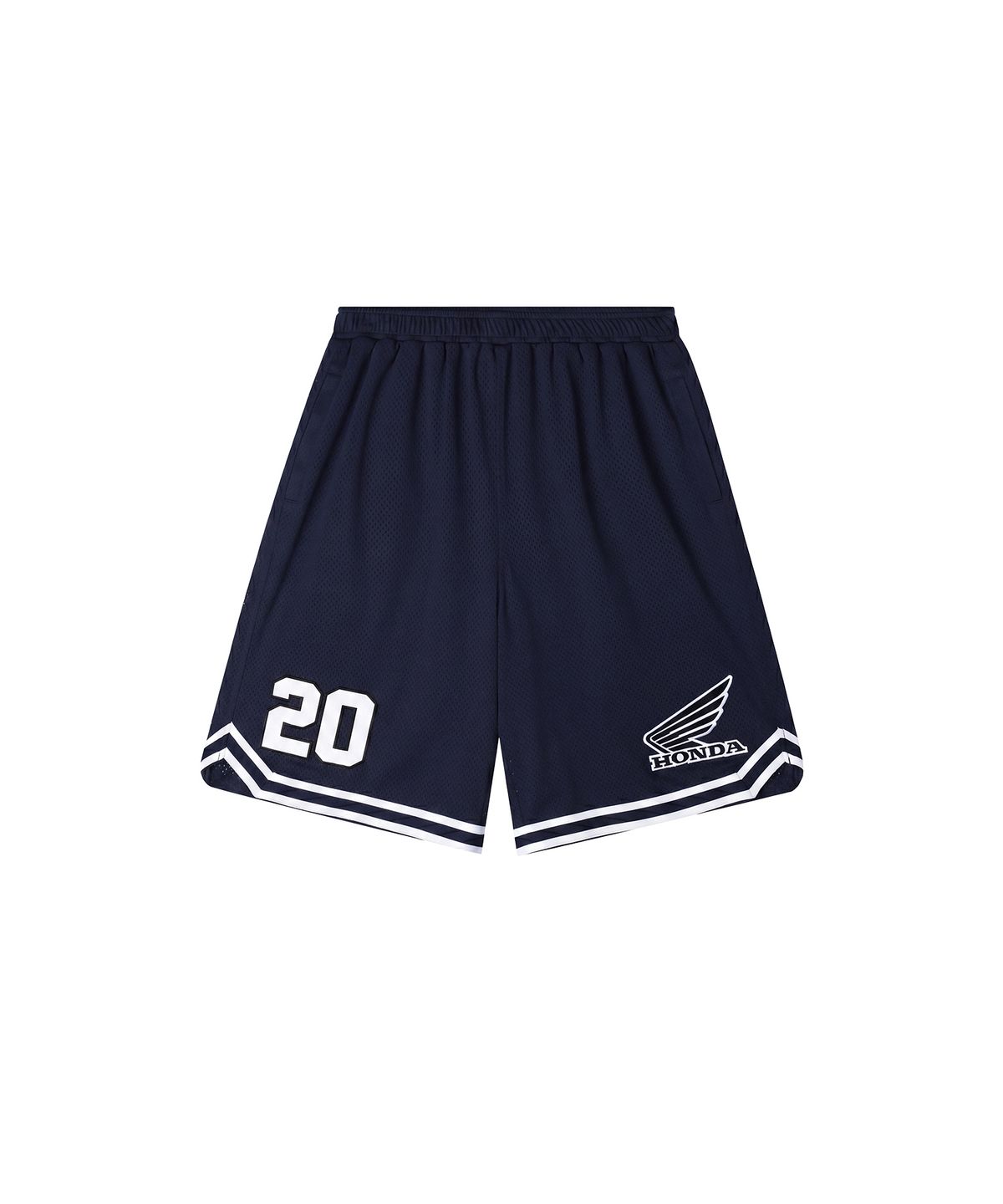 핍스 모터사이클(PHYPS MOTORCYCLE) Kids Mesh Jersey Shorts Navy