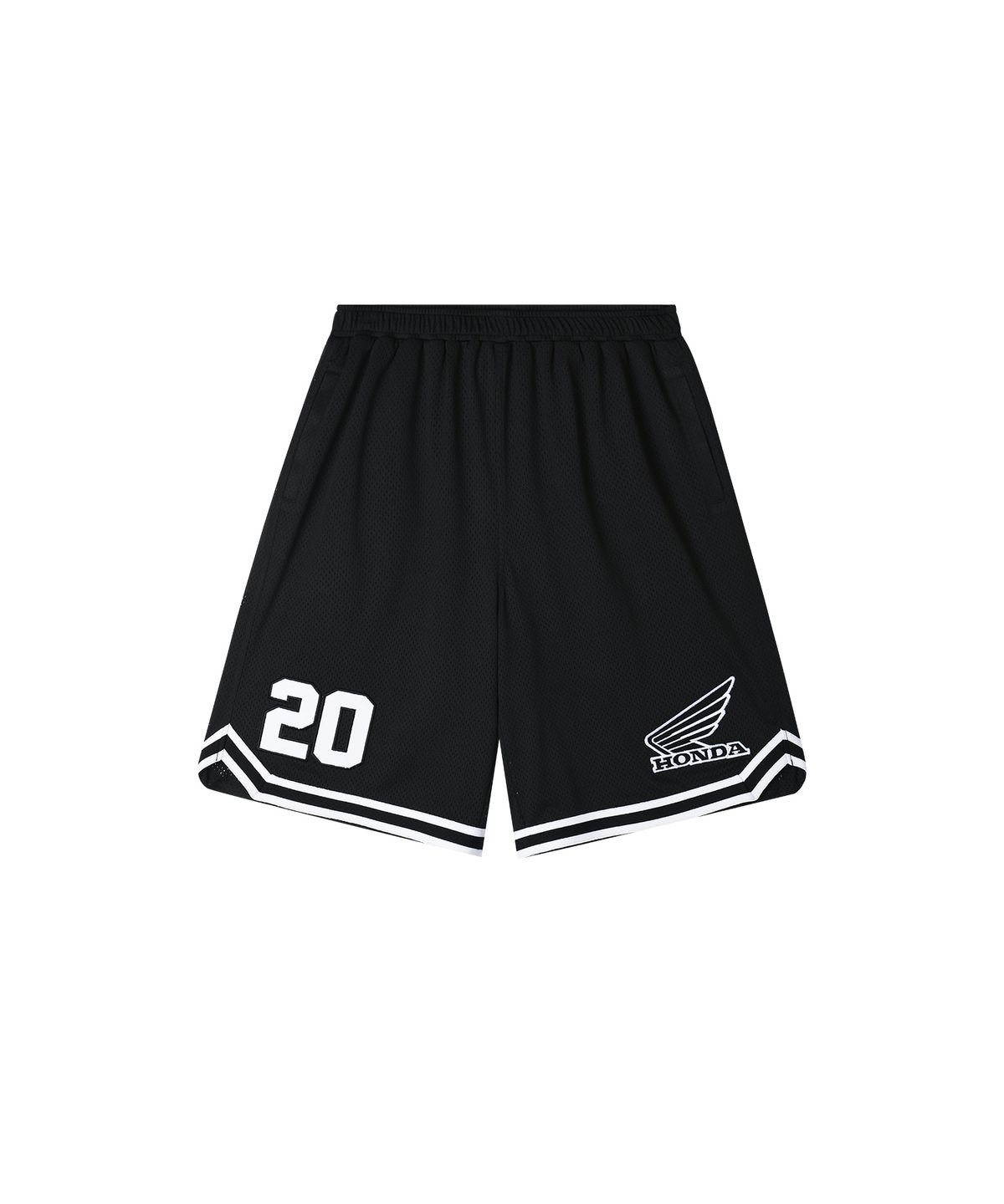 핍스 모터사이클(PHYPS MOTORCYCLE) Kids Mesh Jersey Shorts Black