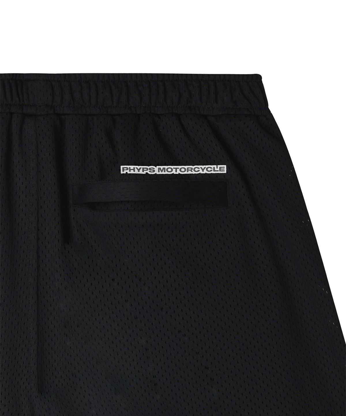 핍스 모터사이클(PHYPS MOTORCYCLE) Kids Mesh Jersey Shorts Black